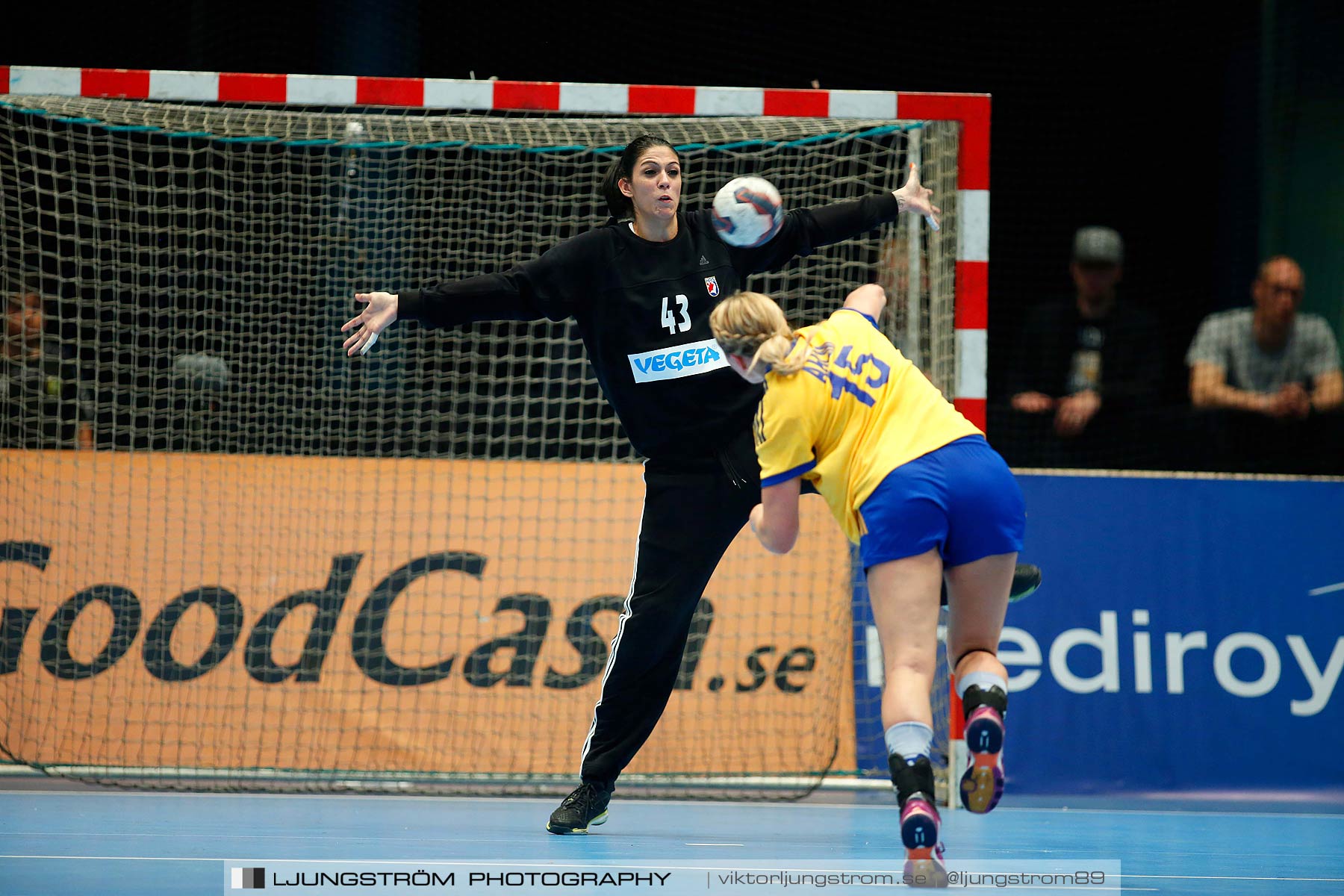 VM-kval Sverige-Kroatien 27-21,dam,Hovet,Stockholm,Sverige,Handboll,,2015,153869