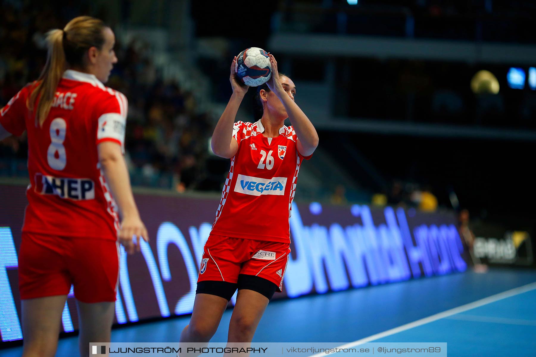 VM-kval Sverige-Kroatien 27-21,dam,Hovet,Stockholm,Sverige,Handboll,,2015,153907