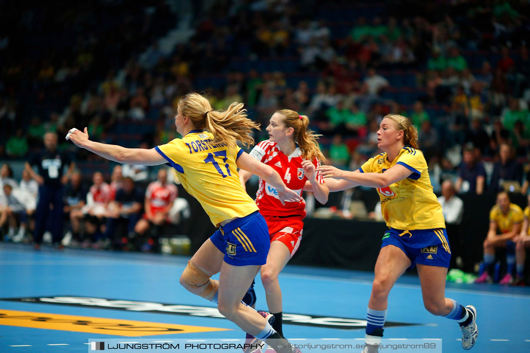 VM-kval Sverige-Kroatien 27-21,dam,Hovet,Stockholm,Sverige,Handboll,,2015,153911