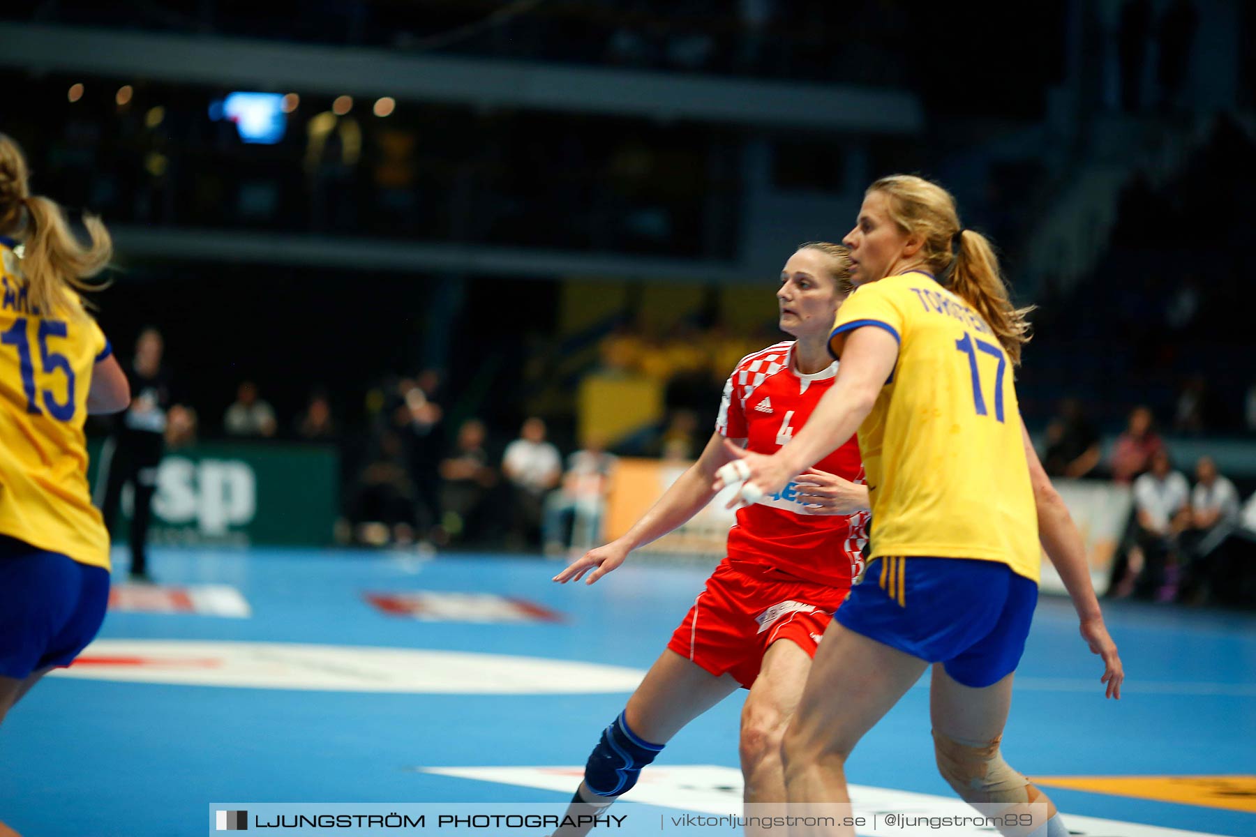 VM-kval Sverige-Kroatien 27-21,dam,Hovet,Stockholm,Sverige,Handboll,,2015,153926