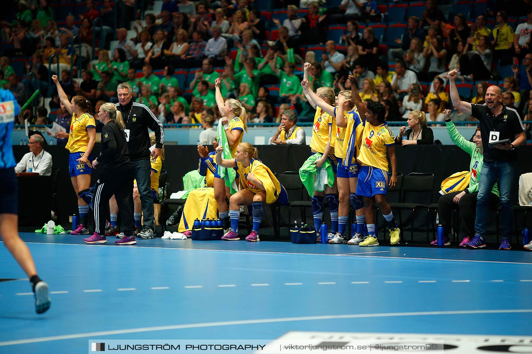 VM-kval Sverige-Kroatien 27-21,dam,Hovet,Stockholm,Sverige,Handboll,,2015,153947