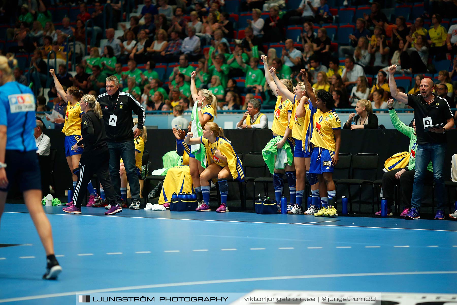 VM-kval Sverige-Kroatien 27-21,dam,Hovet,Stockholm,Sverige,Handboll,,2015,153948