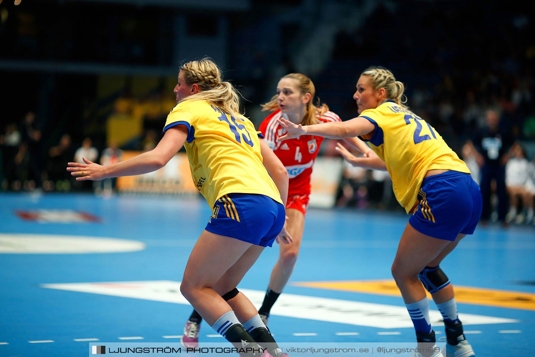 VM-kval Sverige-Kroatien 27-21,dam,Hovet,Stockholm,Sverige,Handboll,,2015,153964