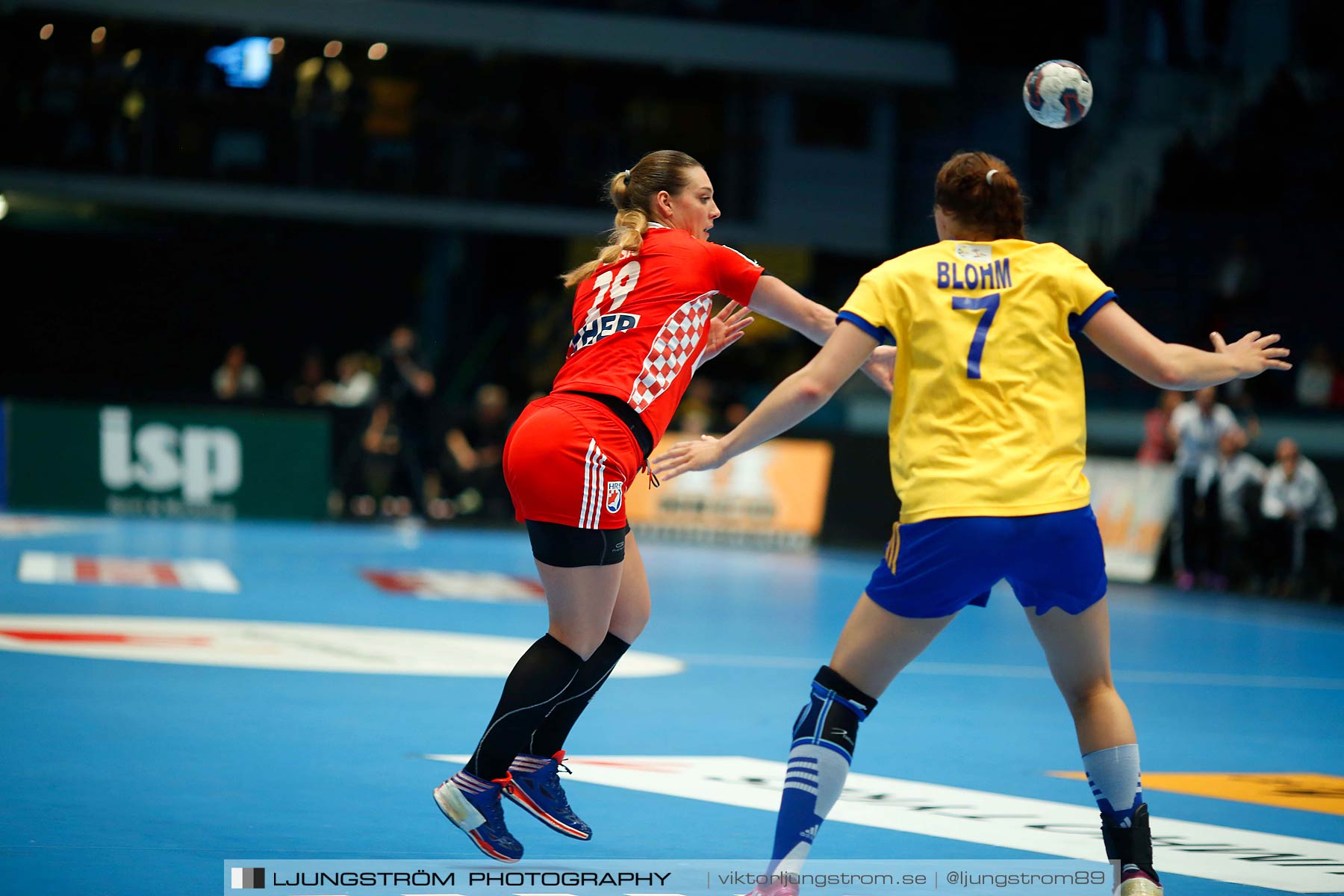 VM-kval Sverige-Kroatien 27-21,dam,Hovet,Stockholm,Sverige,Handboll,,2015,153983