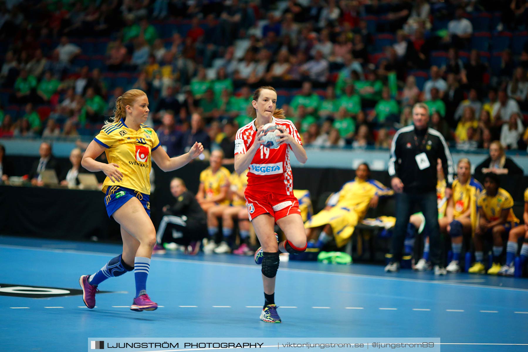 VM-kval Sverige-Kroatien 27-21,dam,Hovet,Stockholm,Sverige,Handboll,,2015,153993