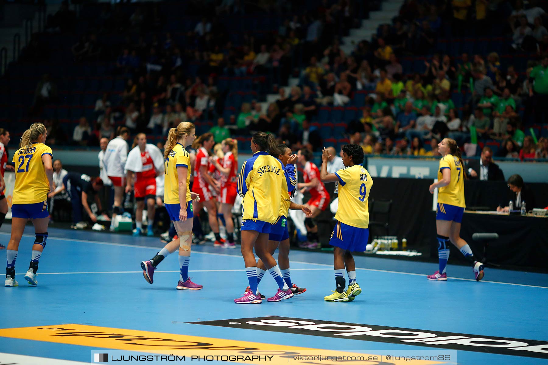 VM-kval Sverige-Kroatien 27-21,dam,Hovet,Stockholm,Sverige,Handboll,,2015,154012