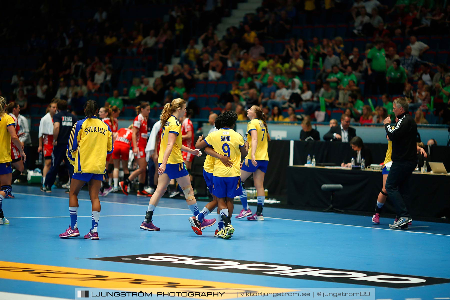 VM-kval Sverige-Kroatien 27-21,dam,Hovet,Stockholm,Sverige,Handboll,,2015,154015