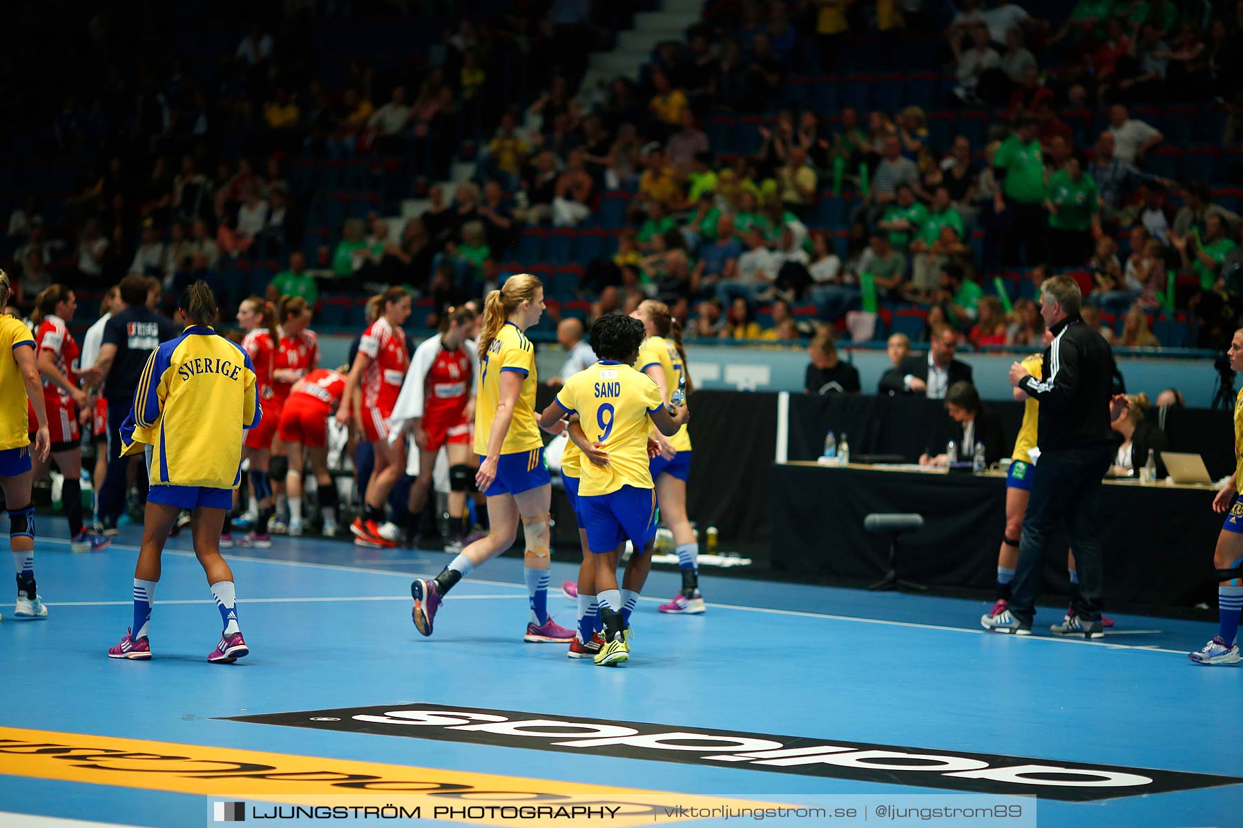 VM-kval Sverige-Kroatien 27-21,dam,Hovet,Stockholm,Sverige,Handboll,,2015,154016