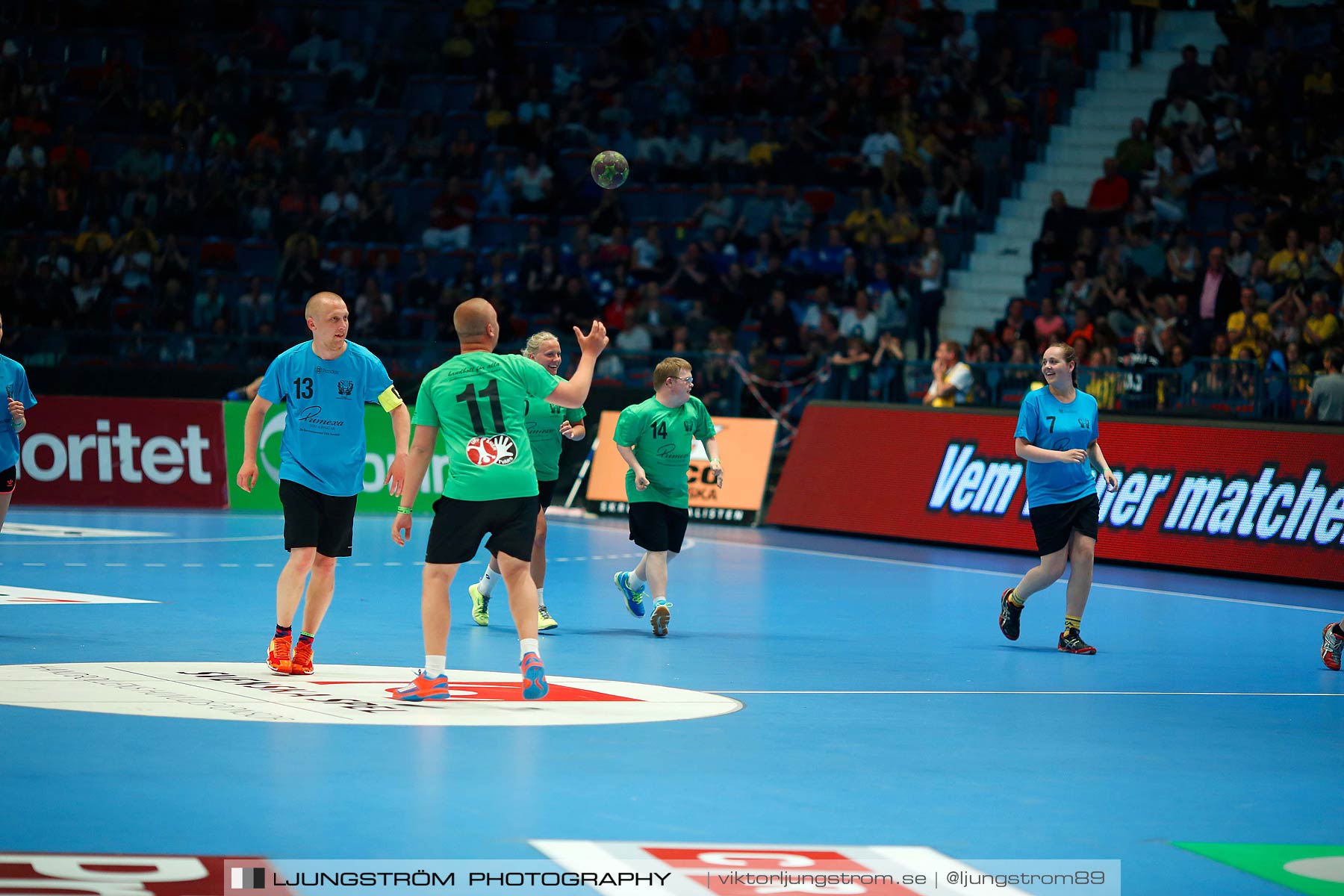 VM-kval Sverige-Kroatien 27-21,dam,Hovet,Stockholm,Sverige,Handboll,,2015,154057