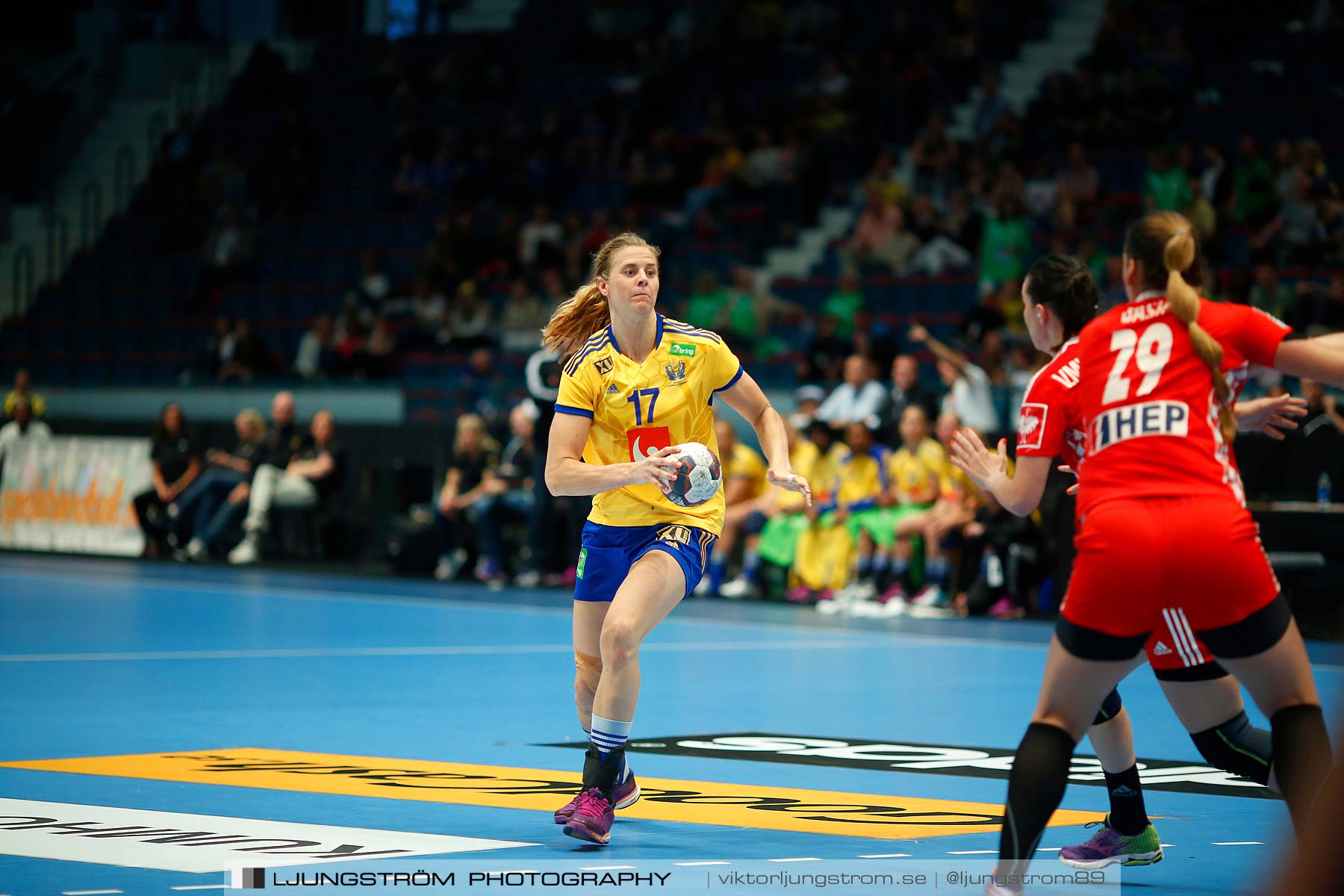 VM-kval Sverige-Kroatien 27-21,dam,Hovet,Stockholm,Sverige,Handboll,,2015,154088