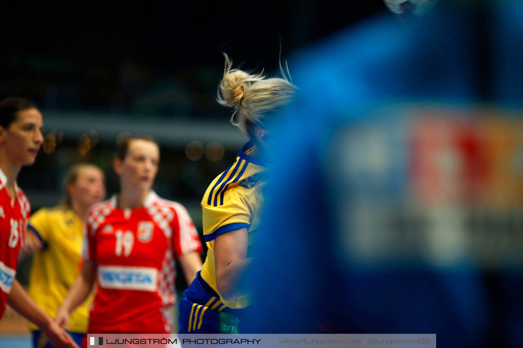 VM-kval Sverige-Kroatien 27-21,dam,Hovet,Stockholm,Sverige,Handboll,,2015,154107