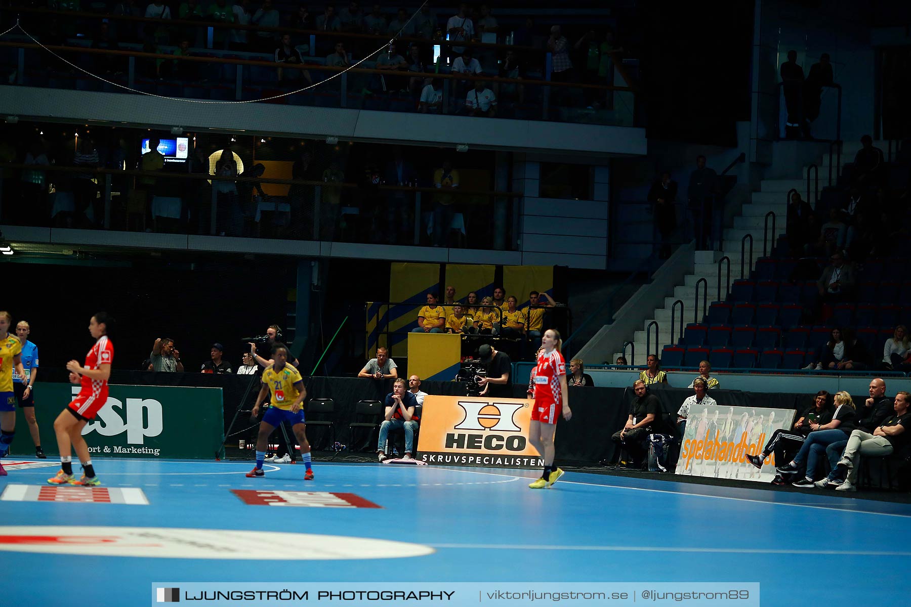 VM-kval Sverige-Kroatien 27-21,dam,Hovet,Stockholm,Sverige,Handboll,,2015,154108