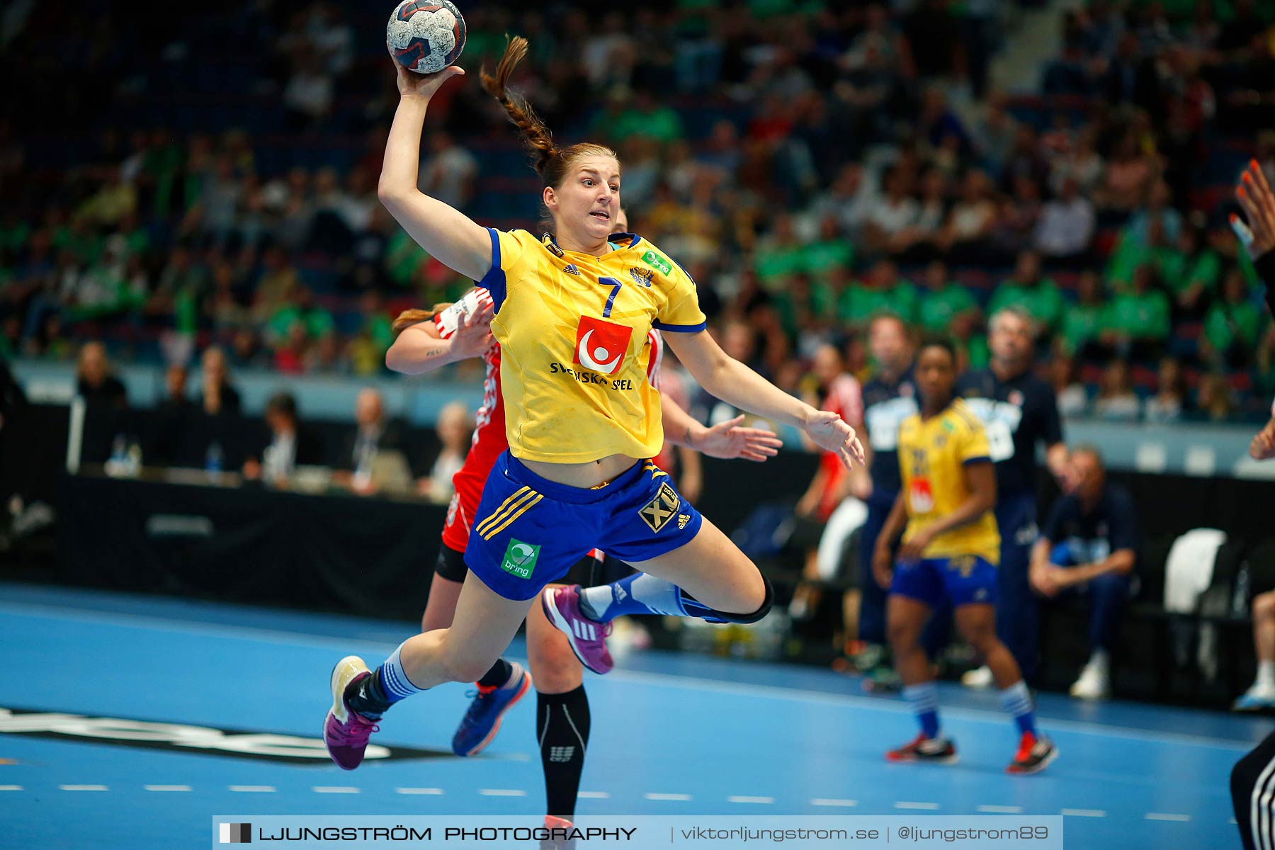 VM-kval Sverige-Kroatien 27-21,dam,Hovet,Stockholm,Sverige,Handboll,,2015,154112