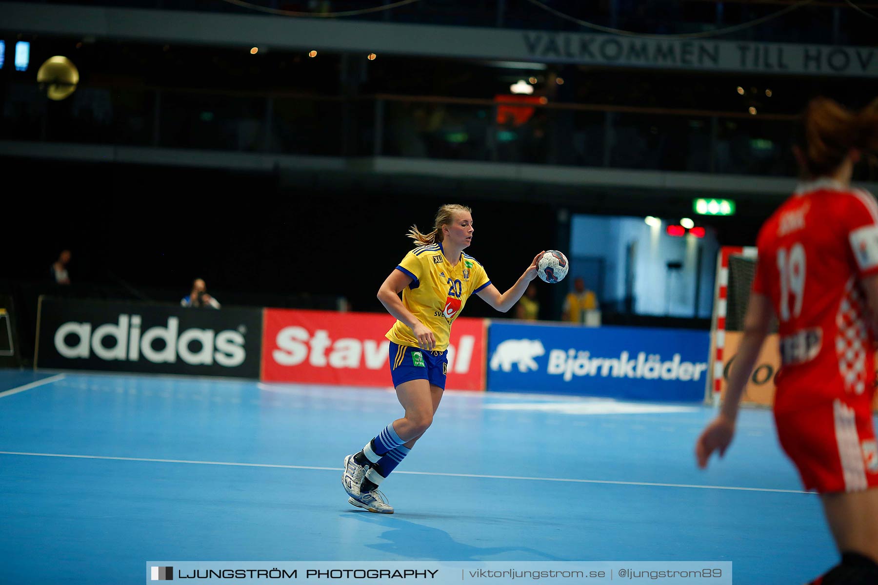 VM-kval Sverige-Kroatien 27-21,dam,Hovet,Stockholm,Sverige,Handboll,,2015,154118