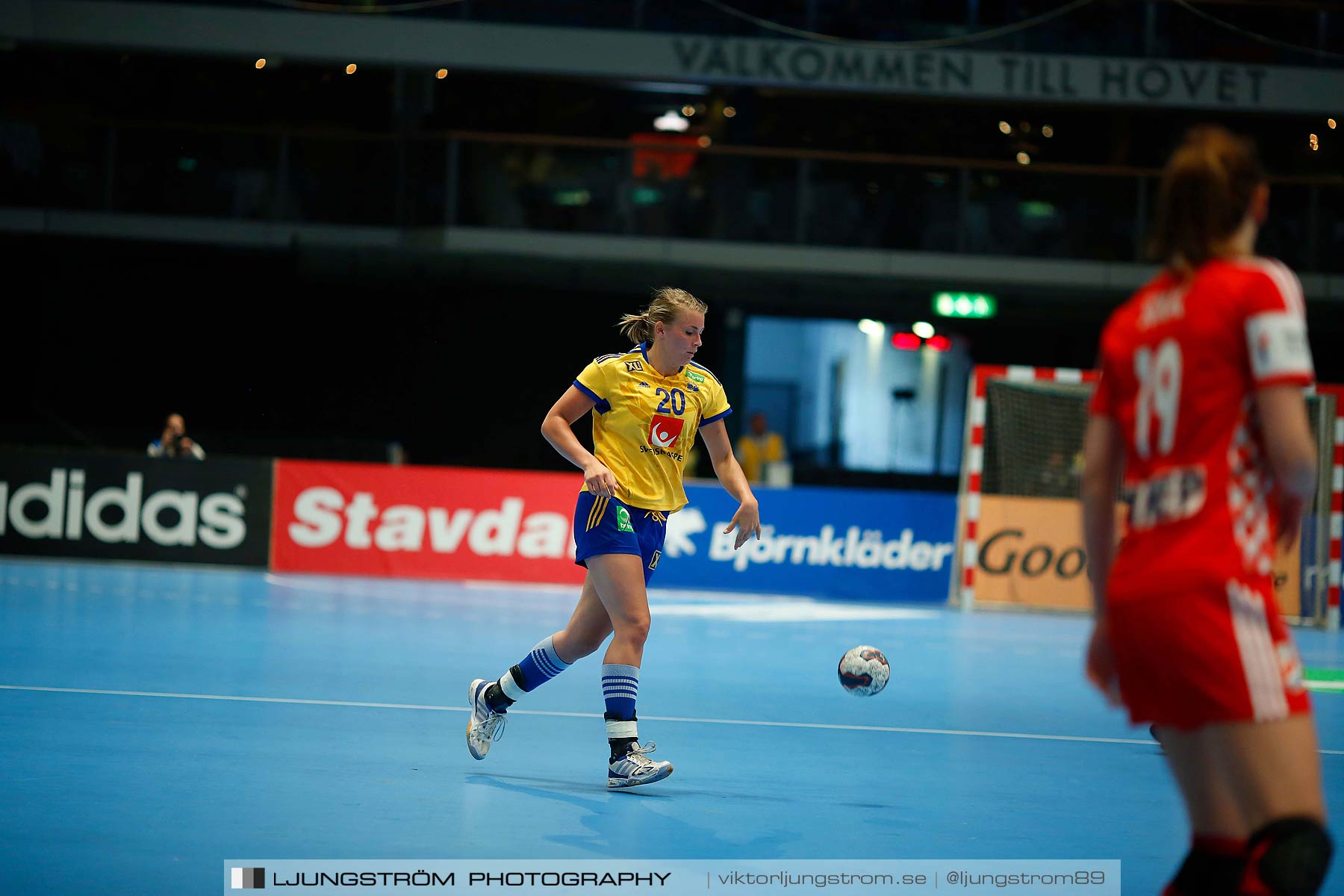 VM-kval Sverige-Kroatien 27-21,dam,Hovet,Stockholm,Sverige,Handboll,,2015,154119