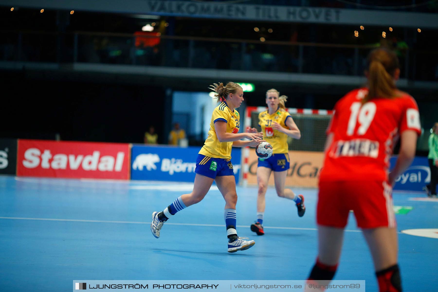 VM-kval Sverige-Kroatien 27-21,dam,Hovet,Stockholm,Sverige,Handboll,,2015,154121