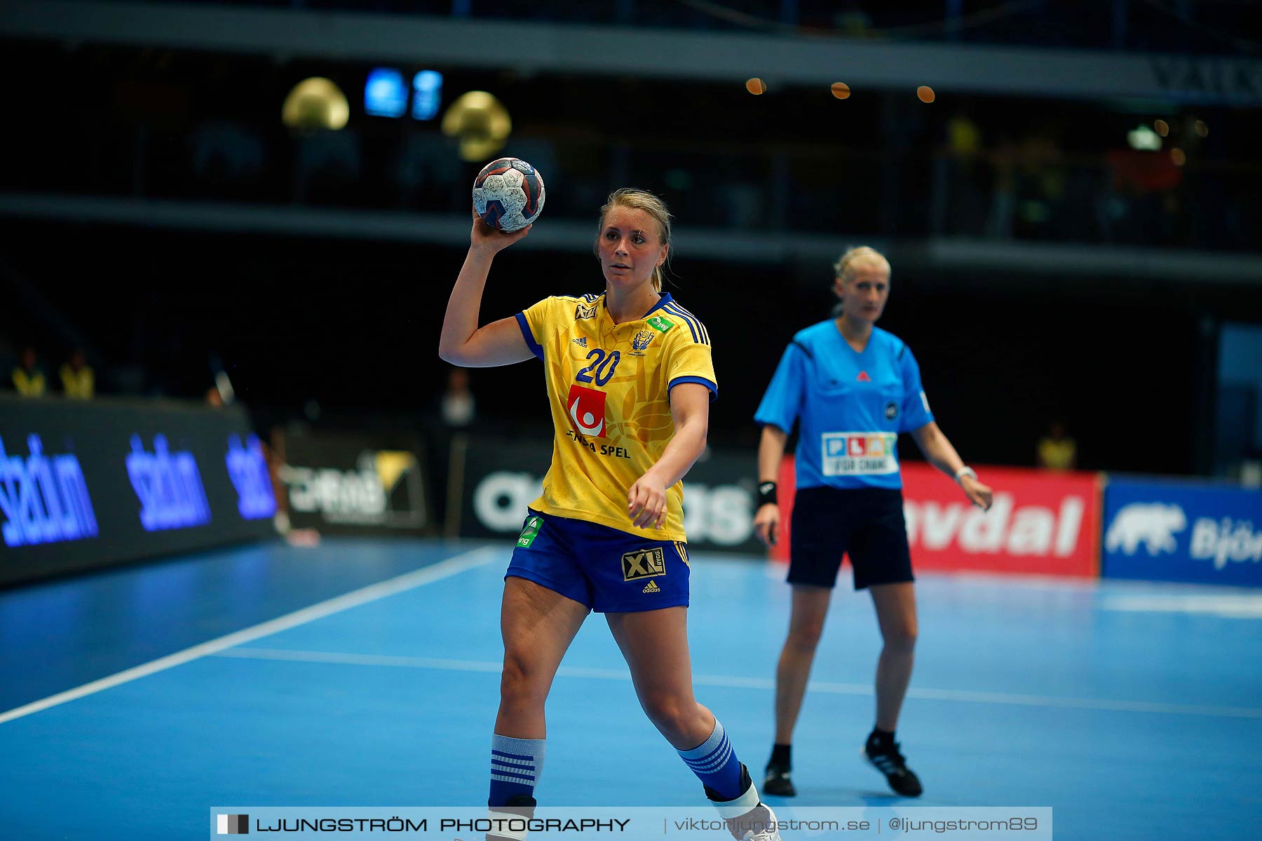 VM-kval Sverige-Kroatien 27-21,dam,Hovet,Stockholm,Sverige,Handboll,,2015,154153