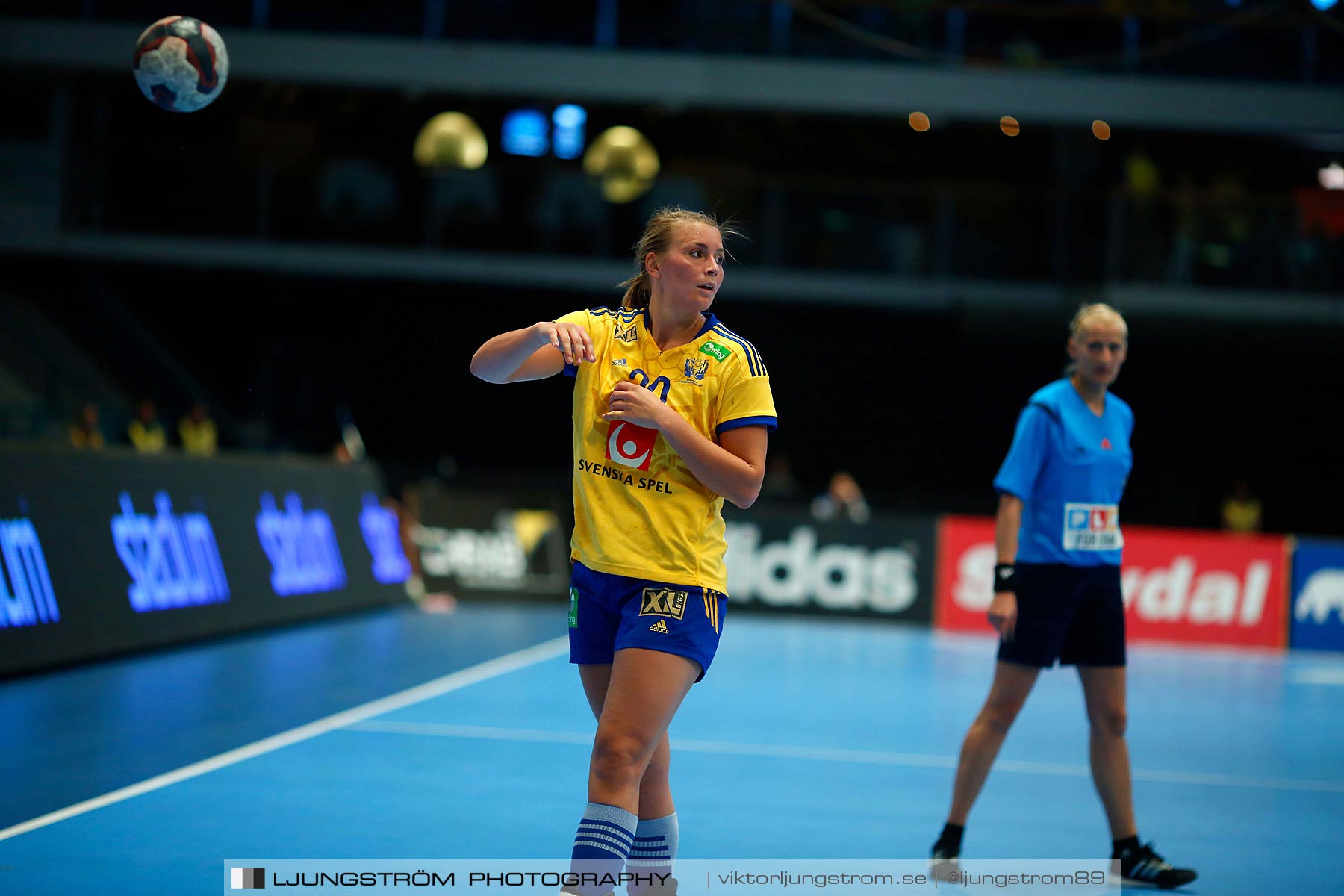 VM-kval Sverige-Kroatien 27-21,dam,Hovet,Stockholm,Sverige,Handboll,,2015,154155