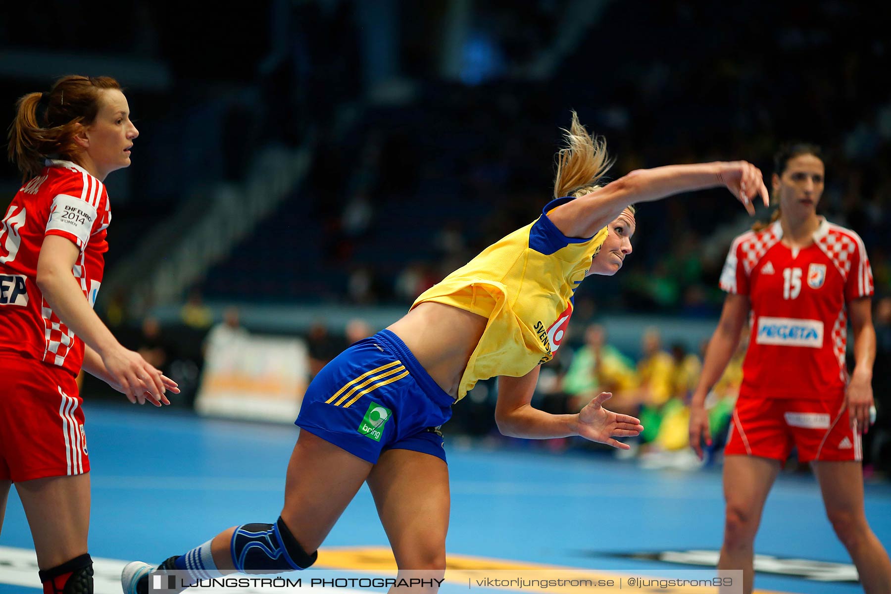 VM-kval Sverige-Kroatien 27-21,dam,Hovet,Stockholm,Sverige,Handboll,,2015,154169