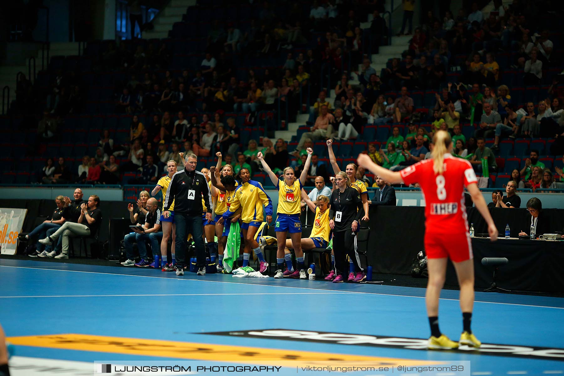 VM-kval Sverige-Kroatien 27-21,dam,Hovet,Stockholm,Sverige,Handboll,,2015,154184