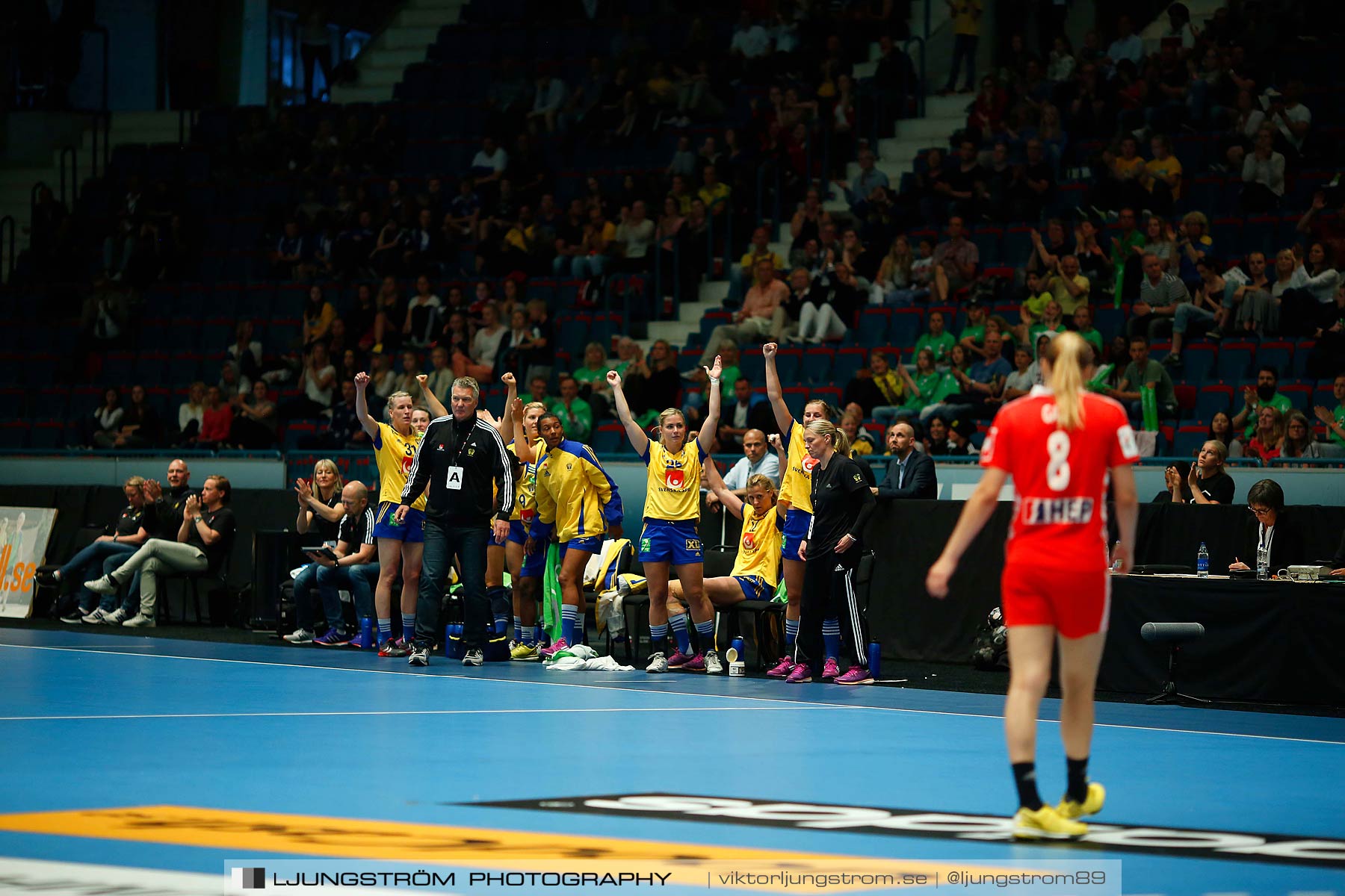VM-kval Sverige-Kroatien 27-21,dam,Hovet,Stockholm,Sverige,Handboll,,2015,154186