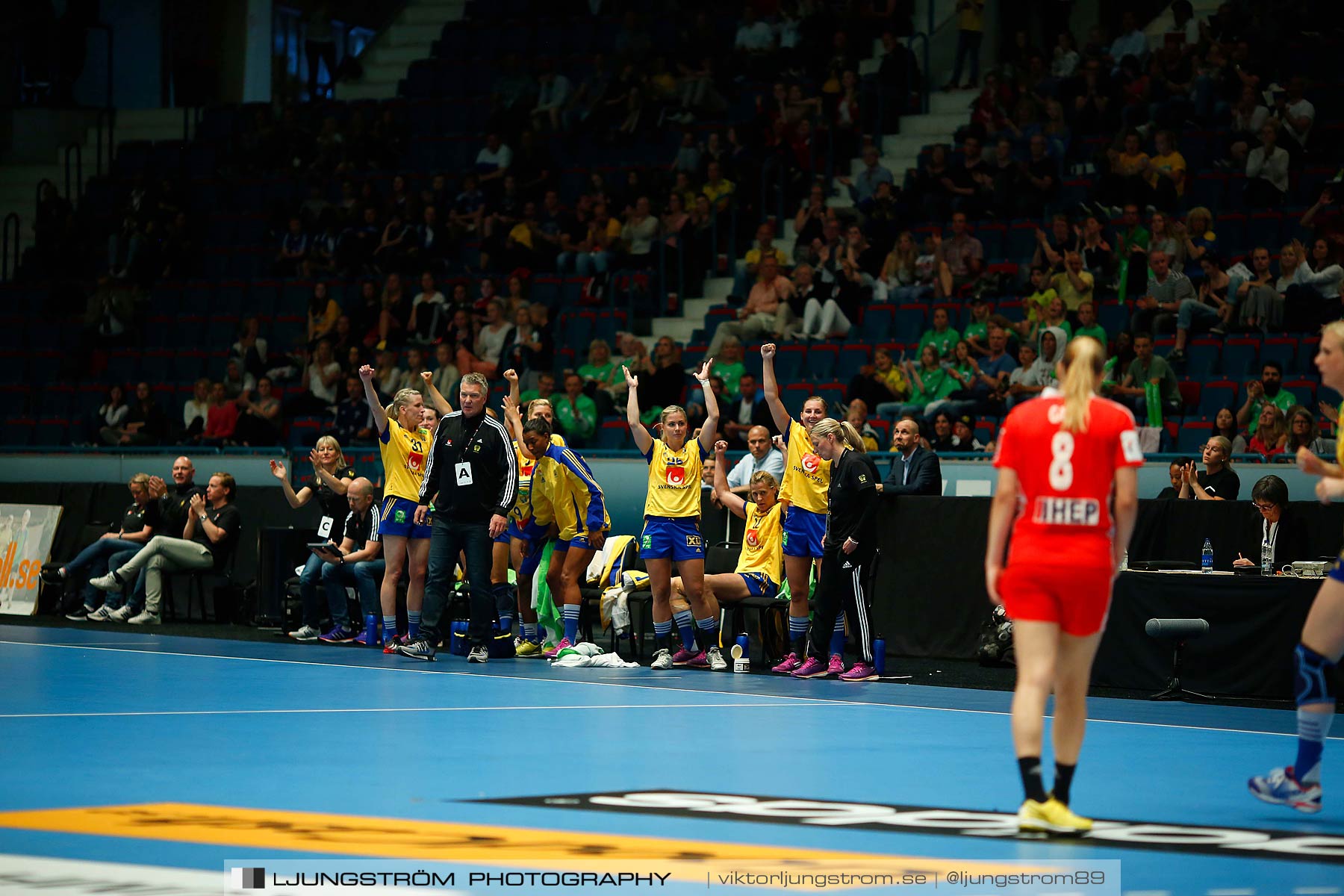 VM-kval Sverige-Kroatien 27-21,dam,Hovet,Stockholm,Sverige,Handboll,,2015,154187