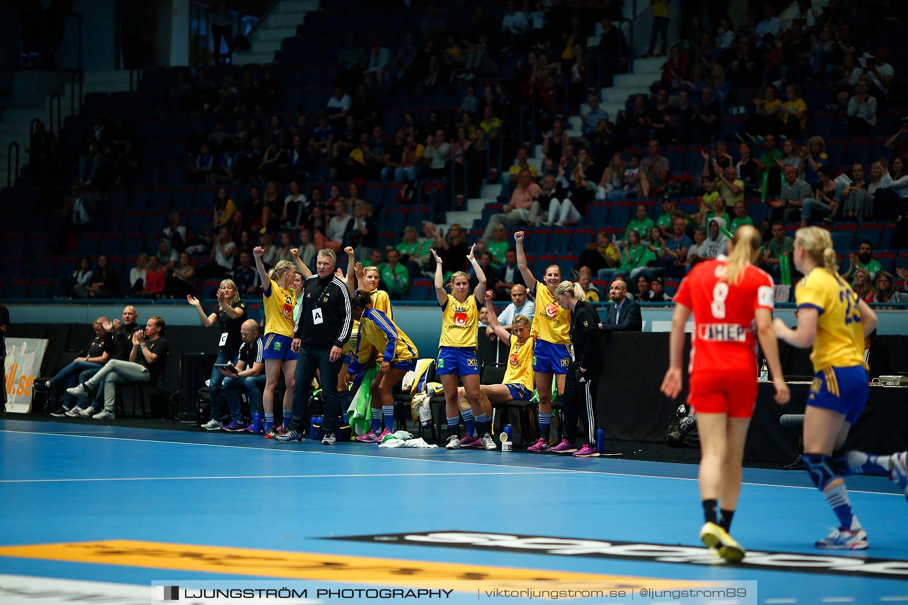 VM-kval Sverige-Kroatien 27-21,dam,Hovet,Stockholm,Sverige,Handboll,,2015,154188