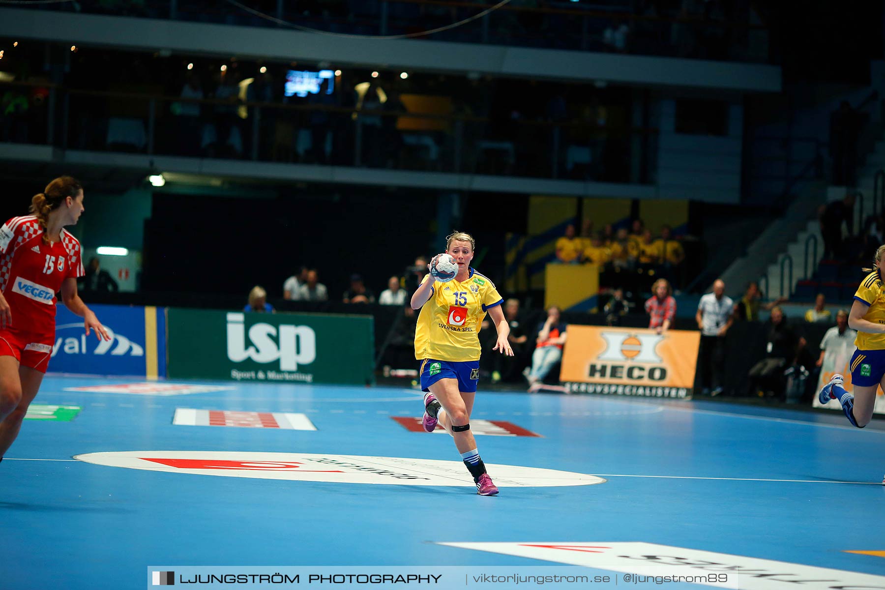 VM-kval Sverige-Kroatien 27-21,dam,Hovet,Stockholm,Sverige,Handboll,,2015,154189