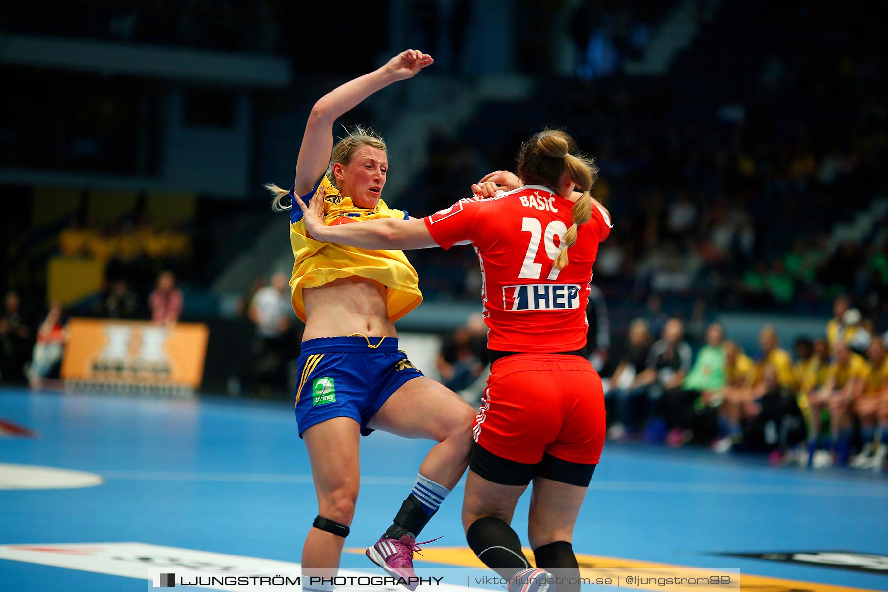 VM-kval Sverige-Kroatien 27-21,dam,Hovet,Stockholm,Sverige,Handboll,,2015,154200