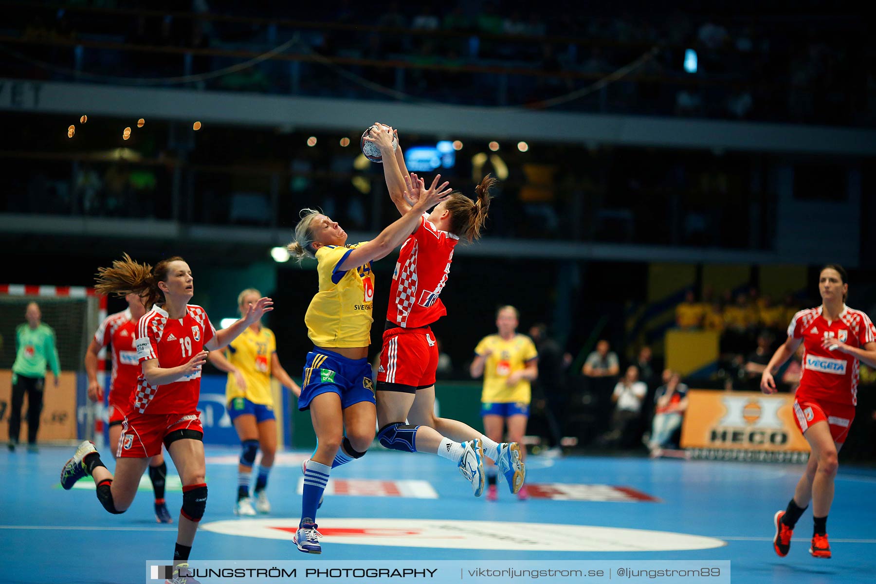 VM-kval Sverige-Kroatien 27-21,dam,Hovet,Stockholm,Sverige,Handboll,,2015,154214