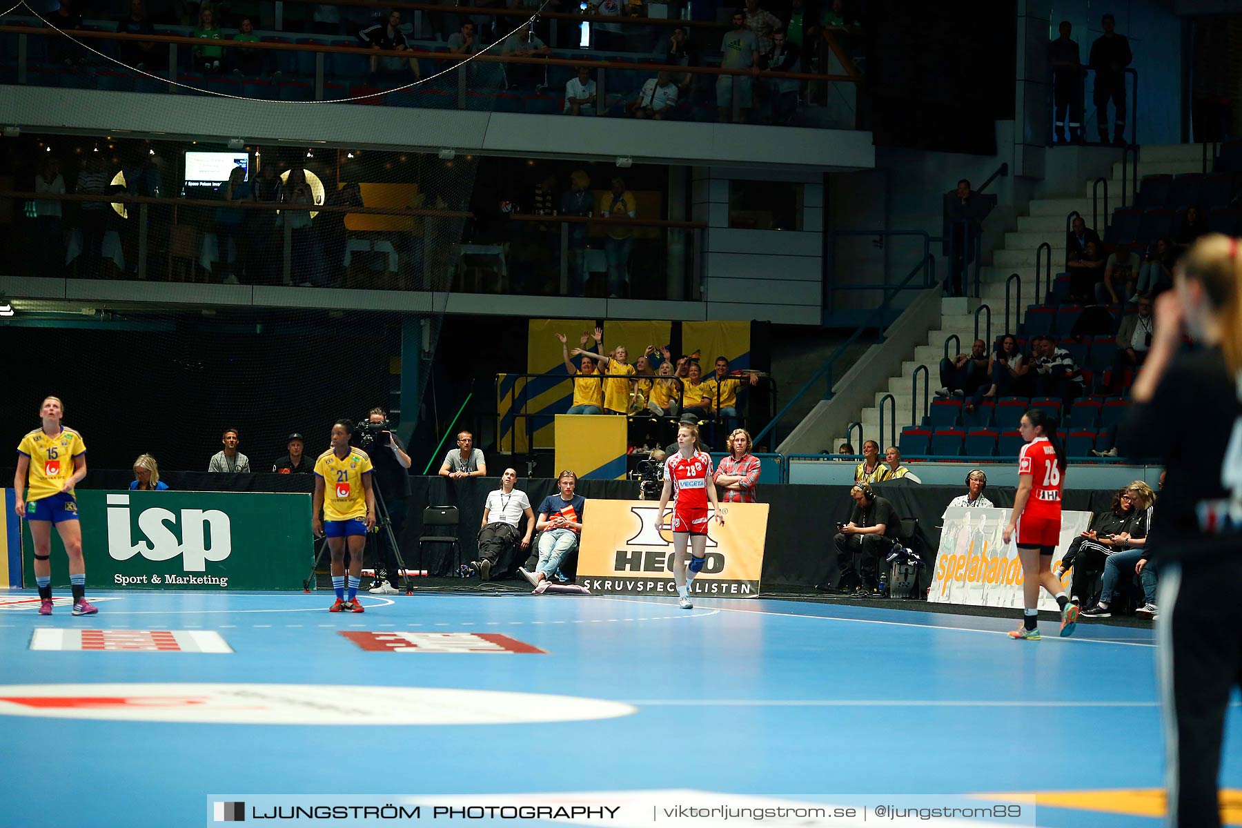 VM-kval Sverige-Kroatien 27-21,dam,Hovet,Stockholm,Sverige,Handboll,,2015,154219