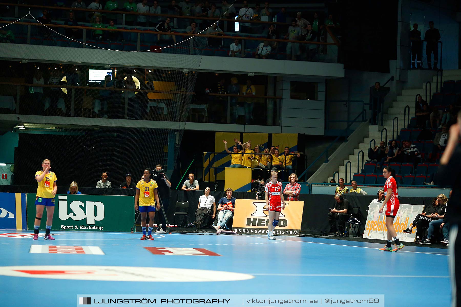 VM-kval Sverige-Kroatien 27-21,dam,Hovet,Stockholm,Sverige,Handboll,,2015,154223