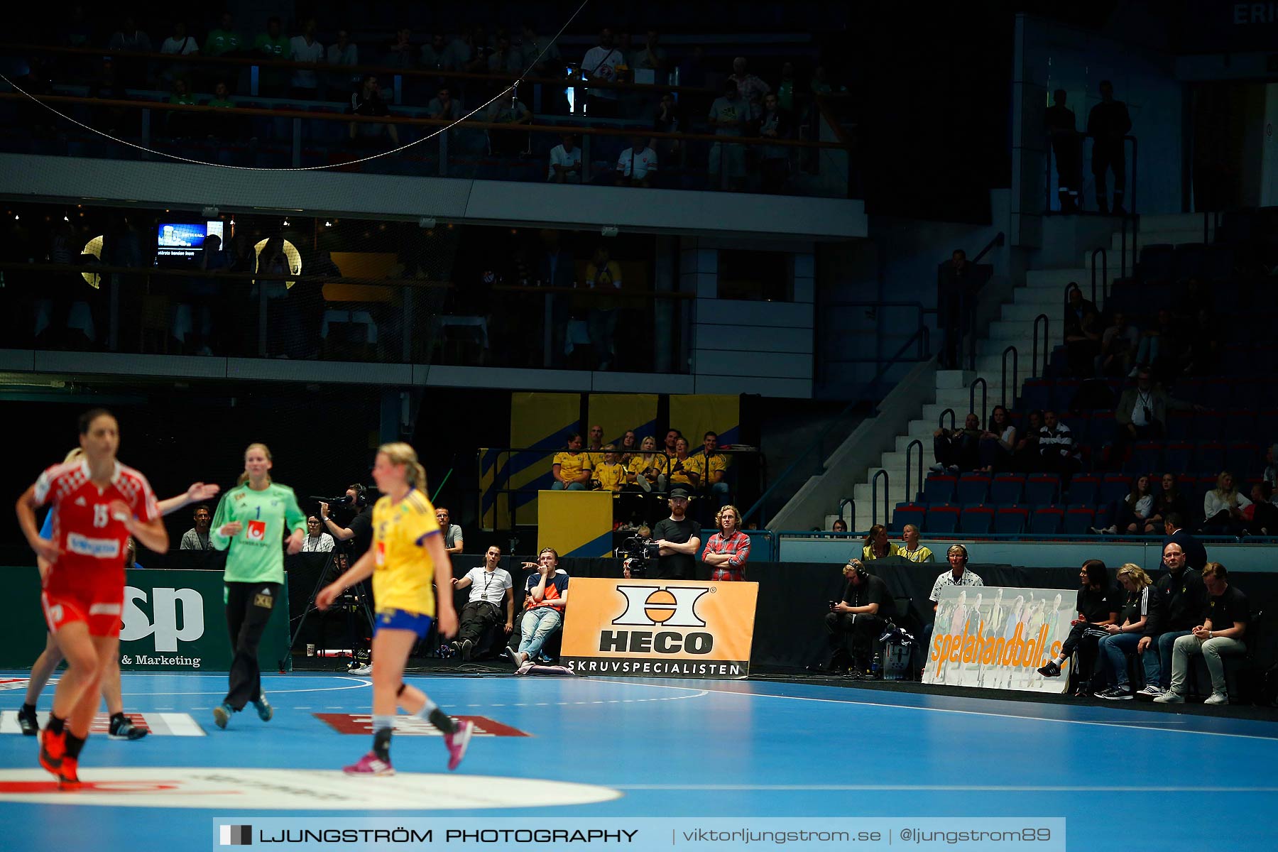 VM-kval Sverige-Kroatien 27-21,dam,Hovet,Stockholm,Sverige,Handboll,,2015,154227