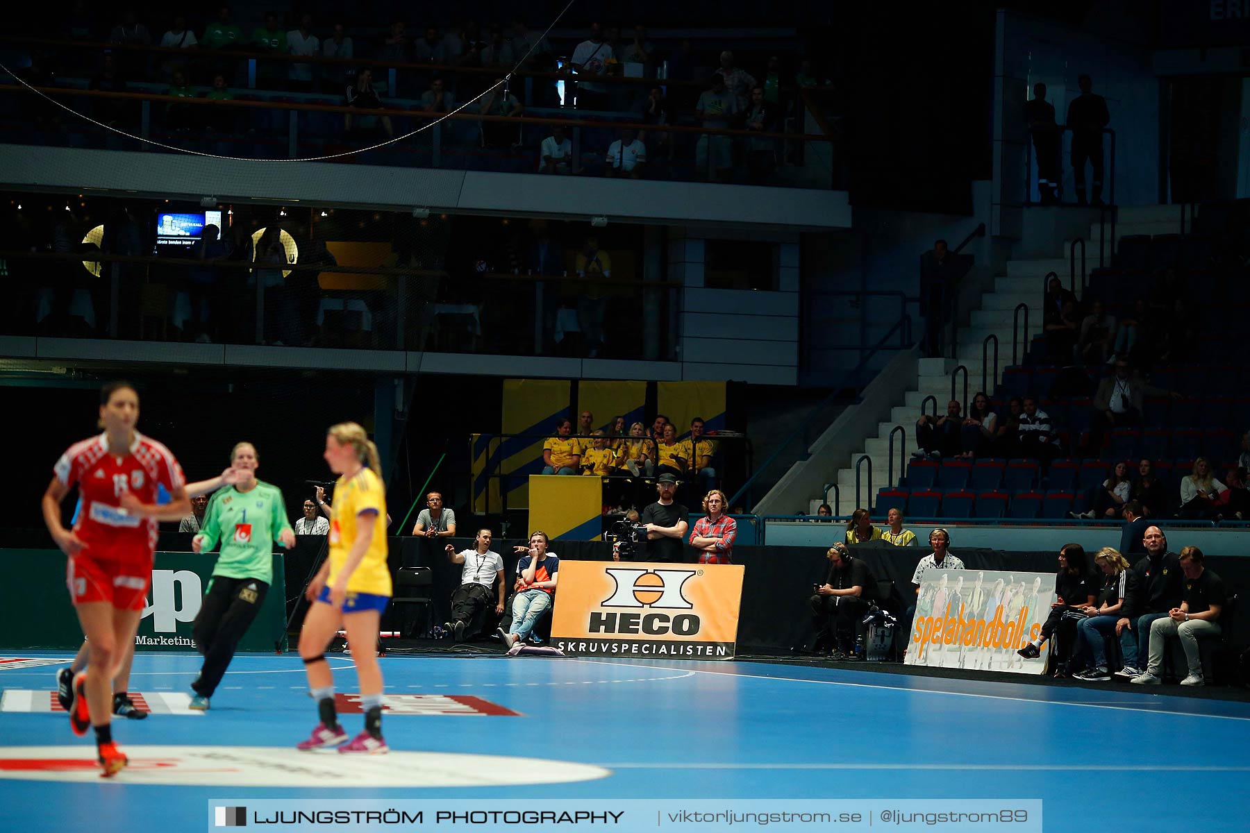 VM-kval Sverige-Kroatien 27-21,dam,Hovet,Stockholm,Sverige,Handboll,,2015,154228