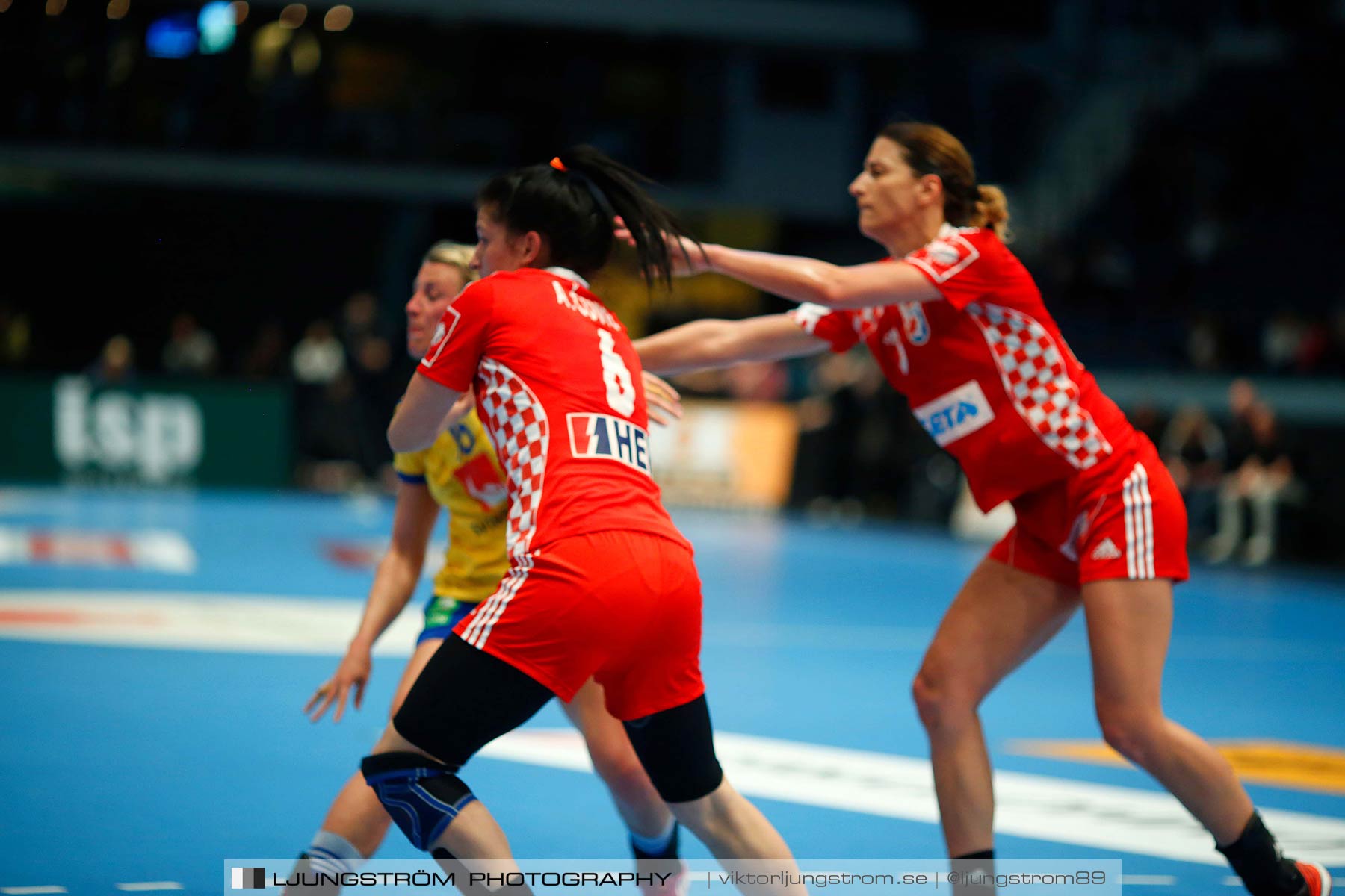 VM-kval Sverige-Kroatien 27-21,dam,Hovet,Stockholm,Sverige,Handboll,,2015,154247