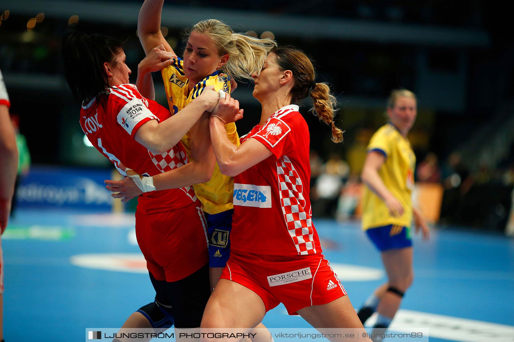 VM-kval Sverige-Kroatien 27-21,dam,Hovet,Stockholm,Sverige,Handboll,,2015,154253