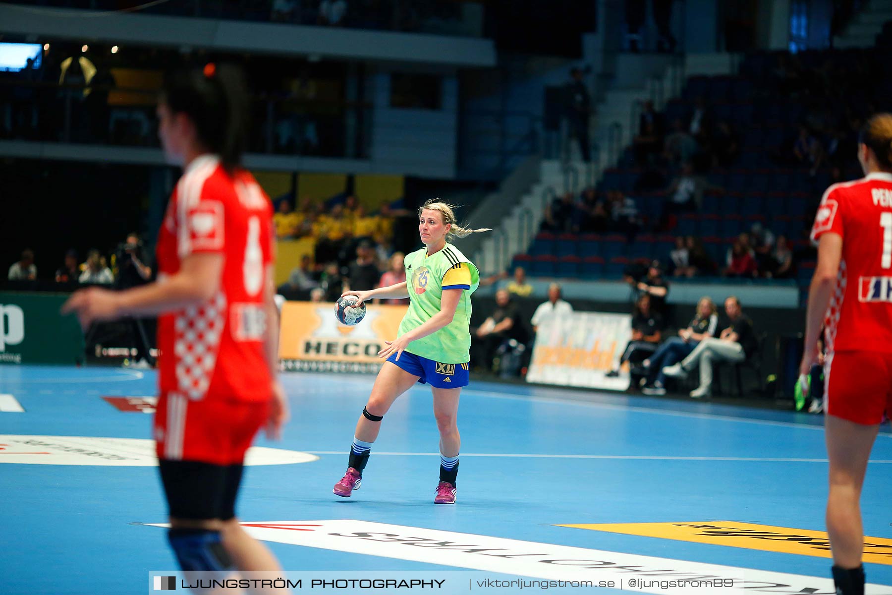 VM-kval Sverige-Kroatien 27-21,dam,Hovet,Stockholm,Sverige,Handboll,,2015,154302