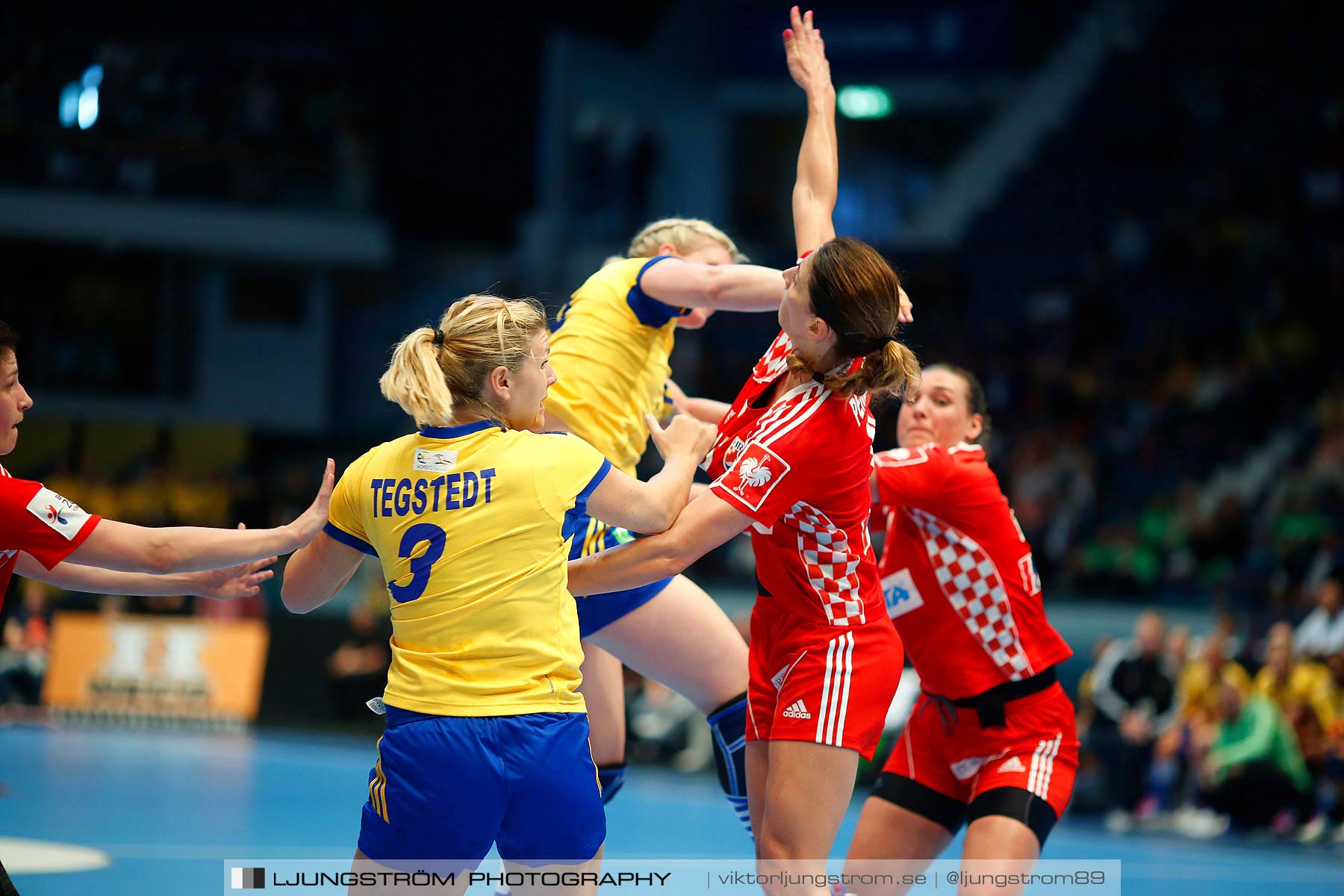 VM-kval Sverige-Kroatien 27-21,dam,Hovet,Stockholm,Sverige,Handboll,,2015,154313