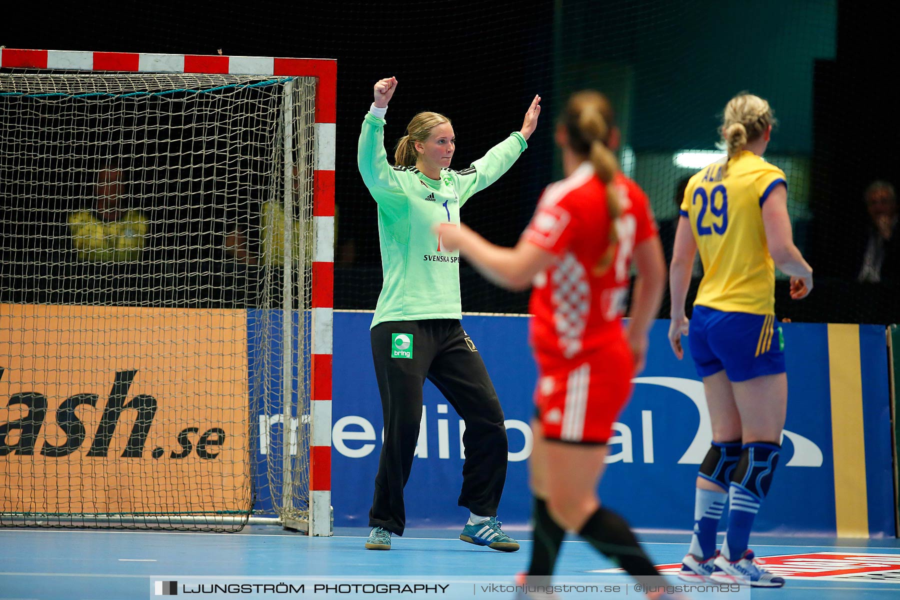 VM-kval Sverige-Kroatien 27-21,dam,Hovet,Stockholm,Sverige,Handboll,,2015,154348