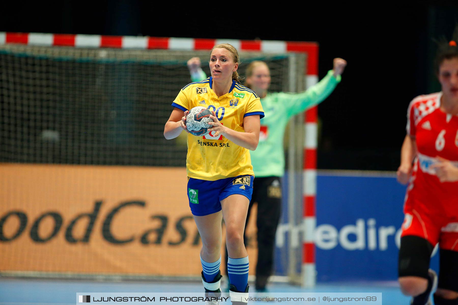 VM-kval Sverige-Kroatien 27-21,dam,Hovet,Stockholm,Sverige,Handboll,,2015,154361