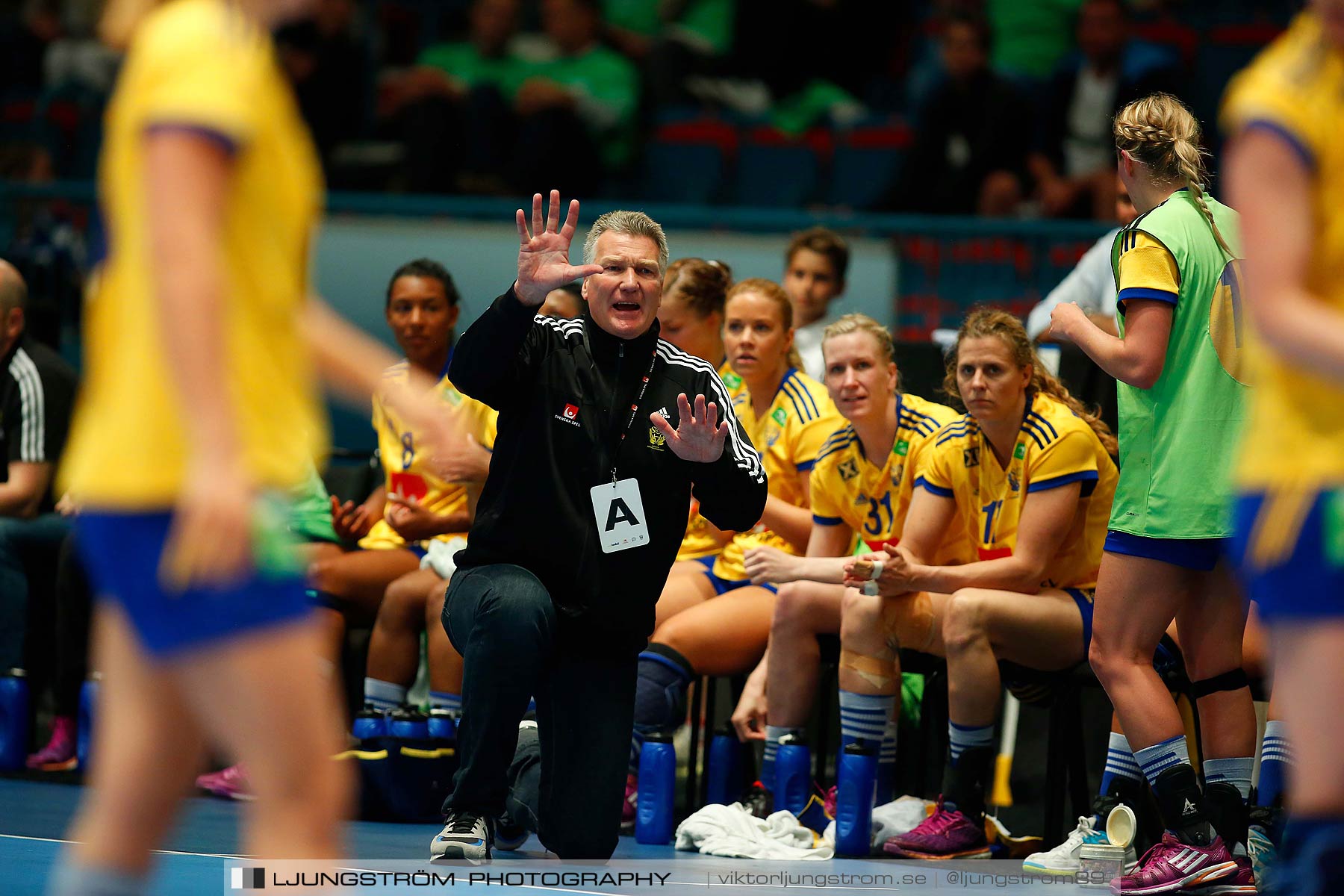 VM-kval Sverige-Kroatien 27-21,dam,Hovet,Stockholm,Sverige,Handboll,,2015,154367