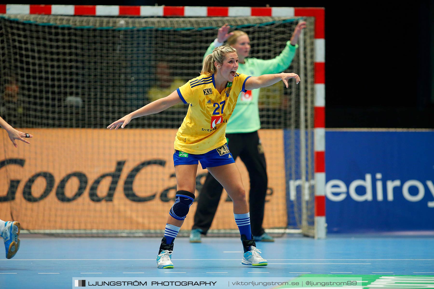 VM-kval Sverige-Kroatien 27-21,dam,Hovet,Stockholm,Sverige,Handboll,,2015,154371