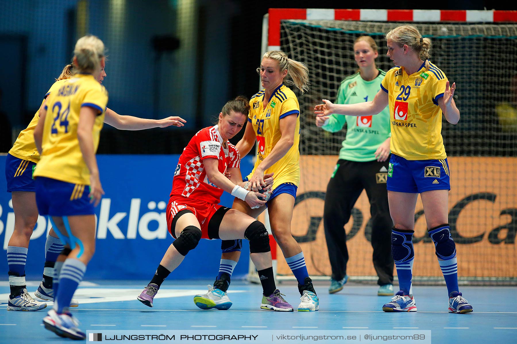 VM-kval Sverige-Kroatien 27-21,dam,Hovet,Stockholm,Sverige,Handboll,,2015,154386