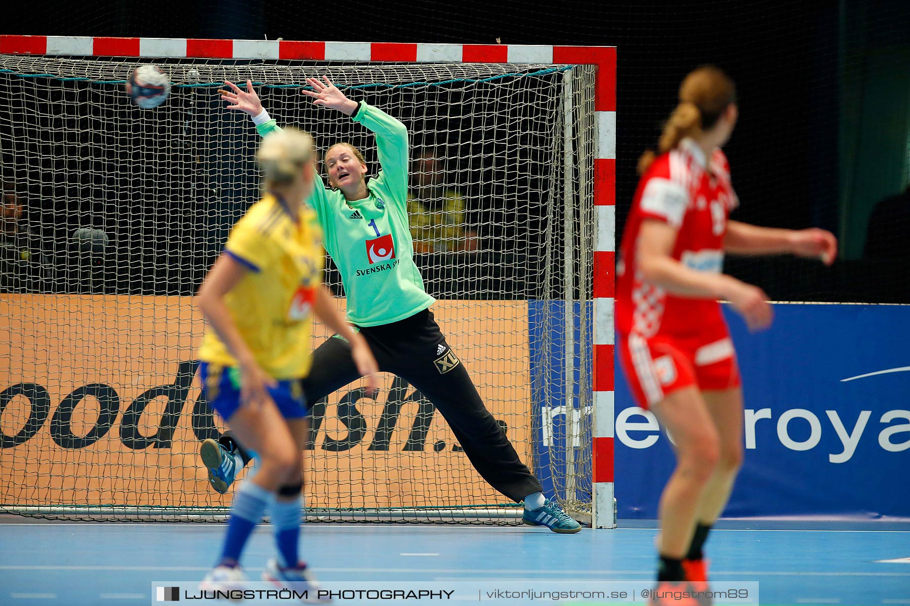 VM-kval Sverige-Kroatien 27-21,dam,Hovet,Stockholm,Sverige,Handboll,,2015,154394