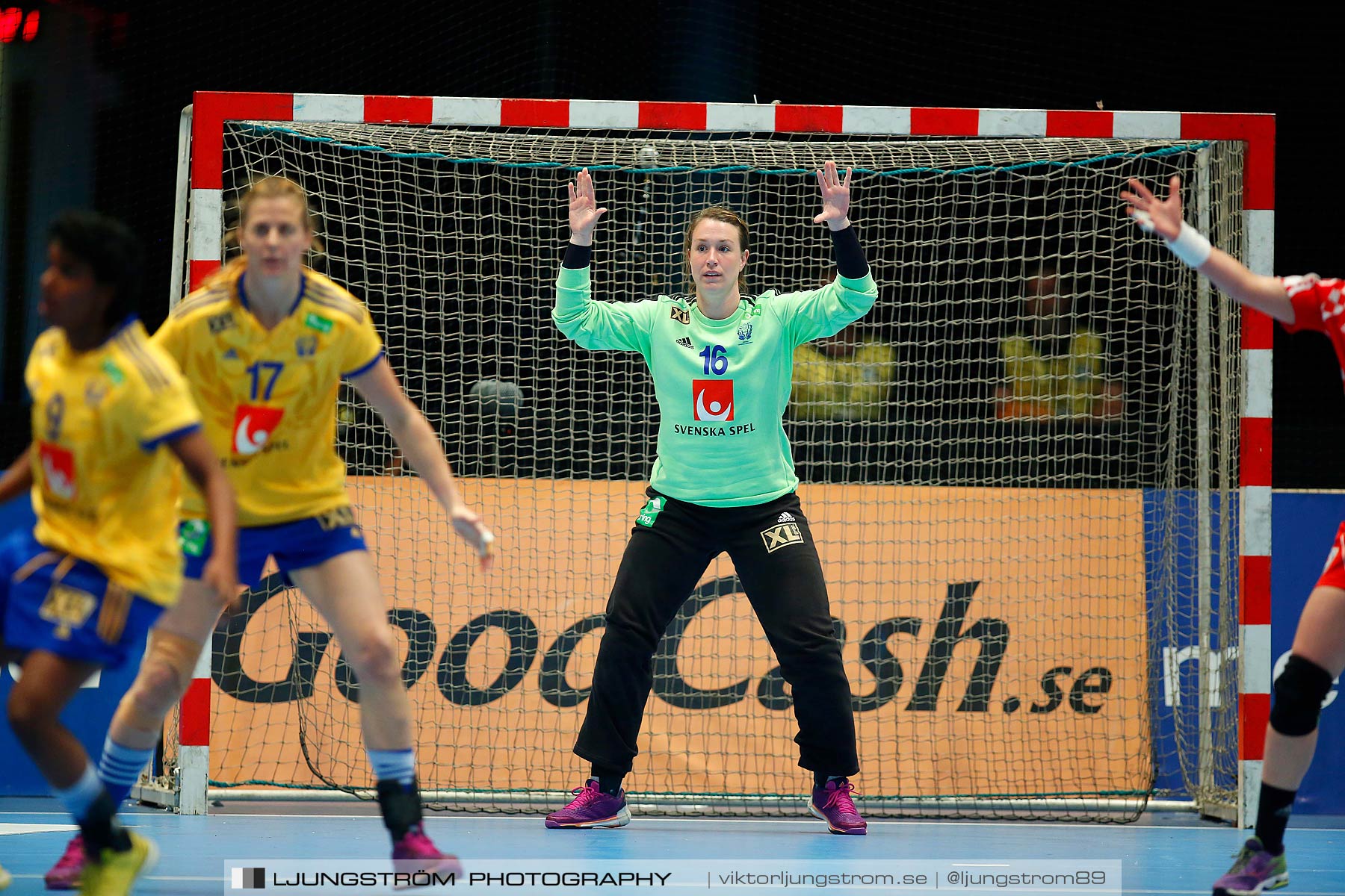 VM-kval Sverige-Kroatien 27-21,dam,Hovet,Stockholm,Sverige,Handboll,,2015,154406