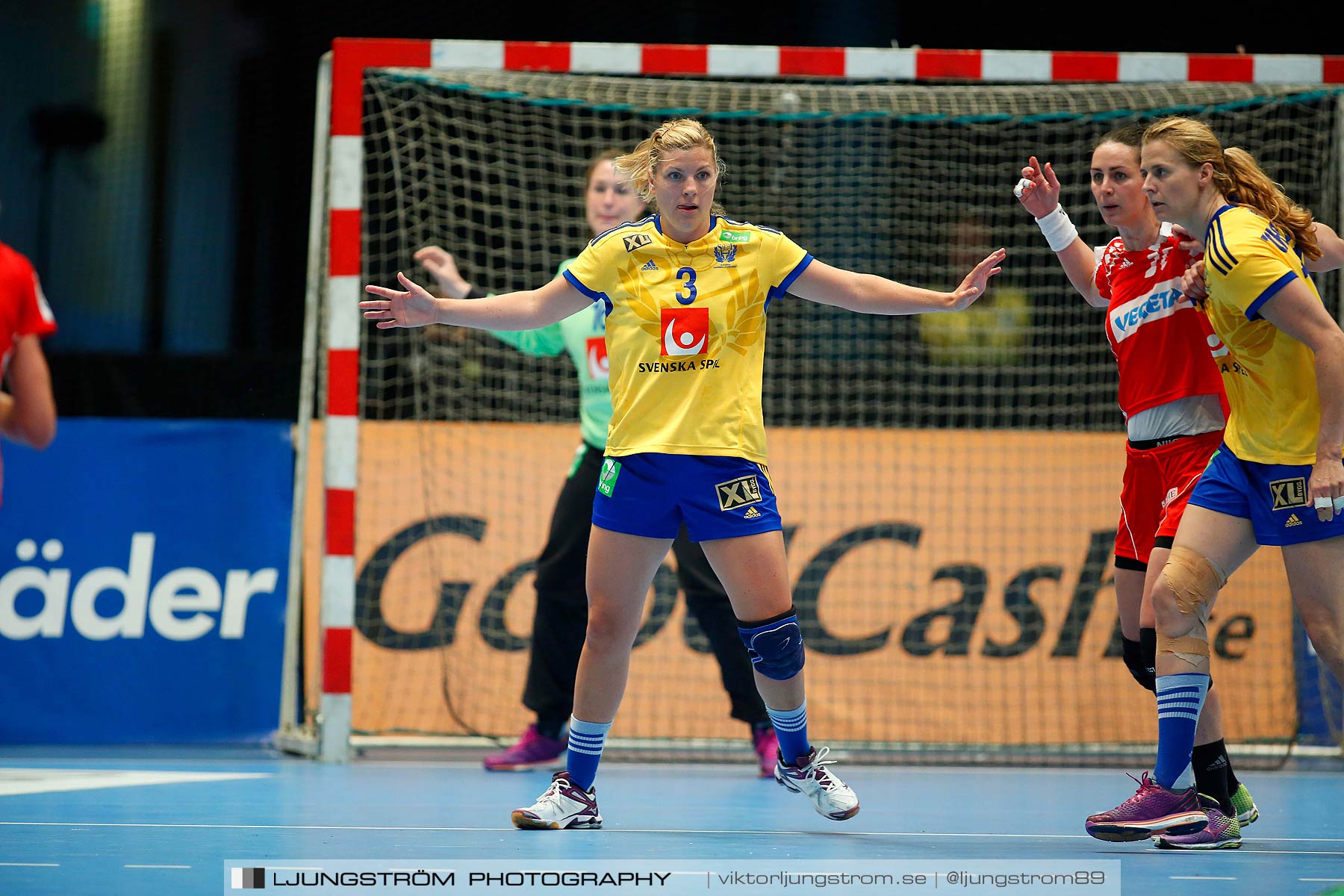 VM-kval Sverige-Kroatien 27-21,dam,Hovet,Stockholm,Sverige,Handboll,,2015,154408