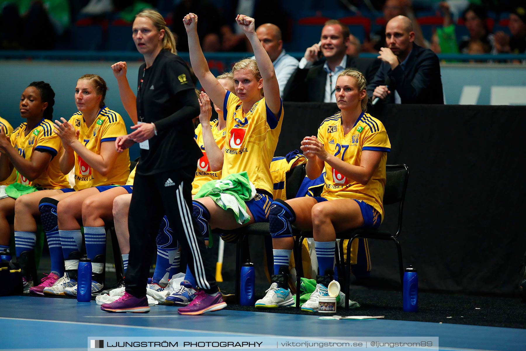 VM-kval Sverige-Kroatien 27-21,dam,Hovet,Stockholm,Sverige,Handboll,,2015,154433