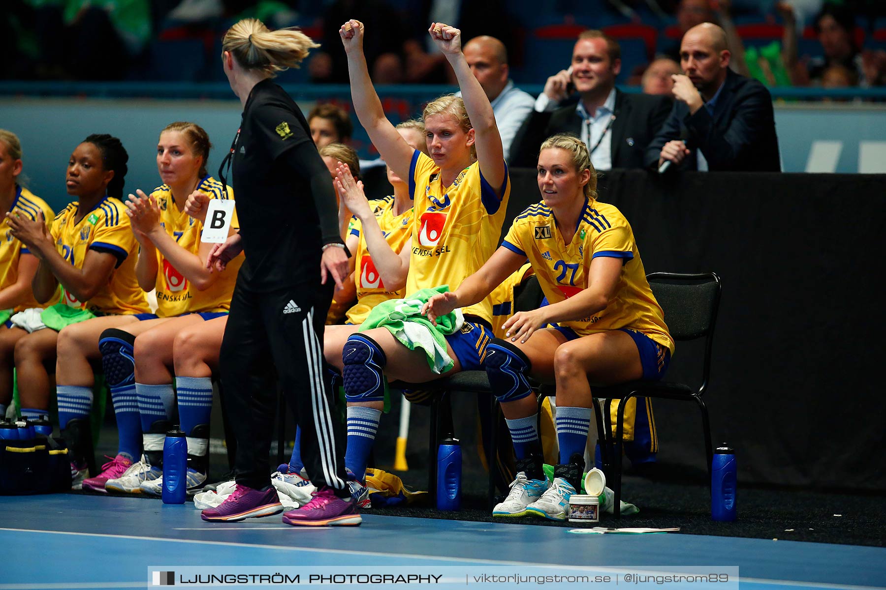 VM-kval Sverige-Kroatien 27-21,dam,Hovet,Stockholm,Sverige,Handboll,,2015,154435