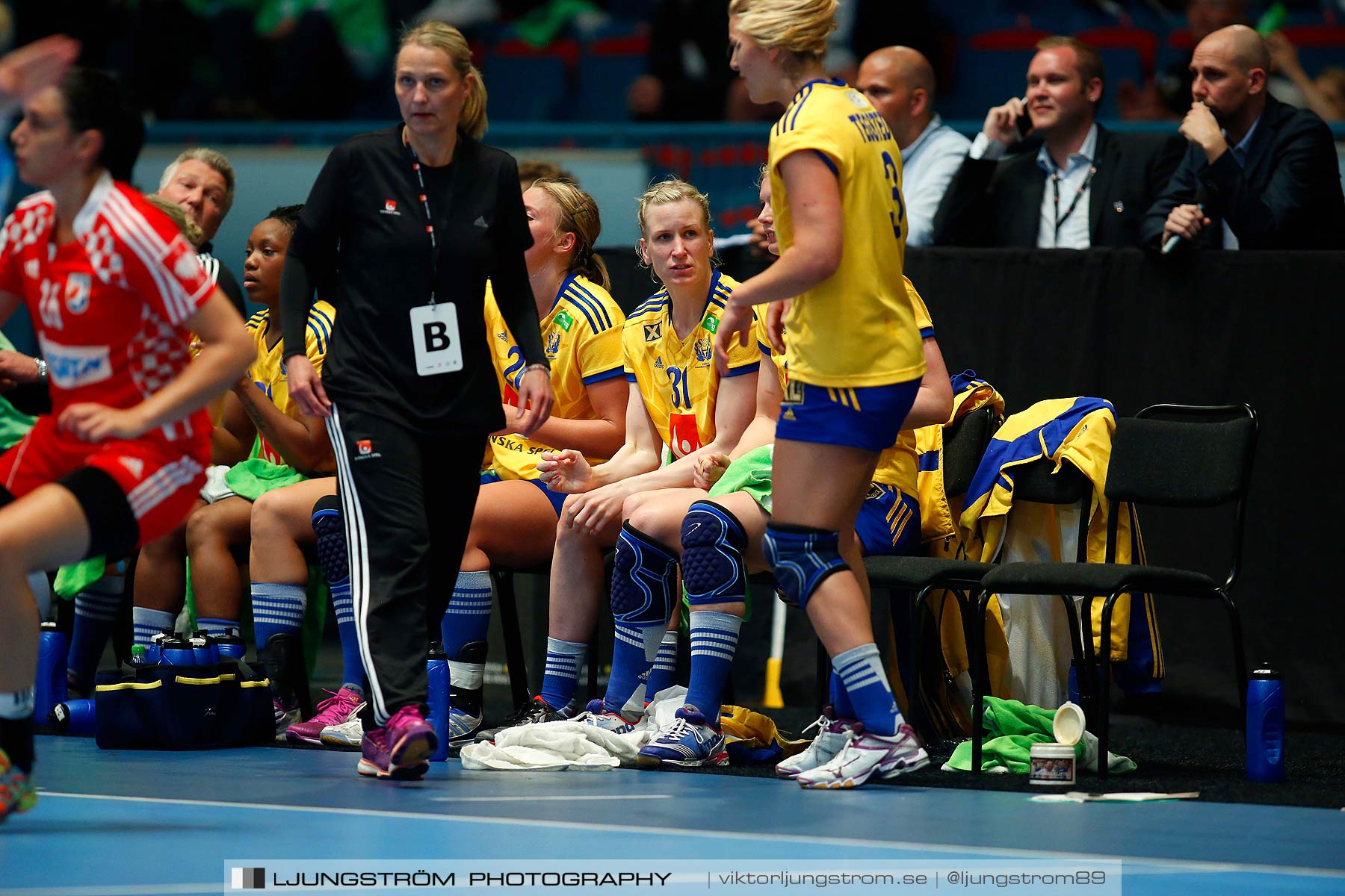 VM-kval Sverige-Kroatien 27-21,dam,Hovet,Stockholm,Sverige,Handboll,,2015,154438