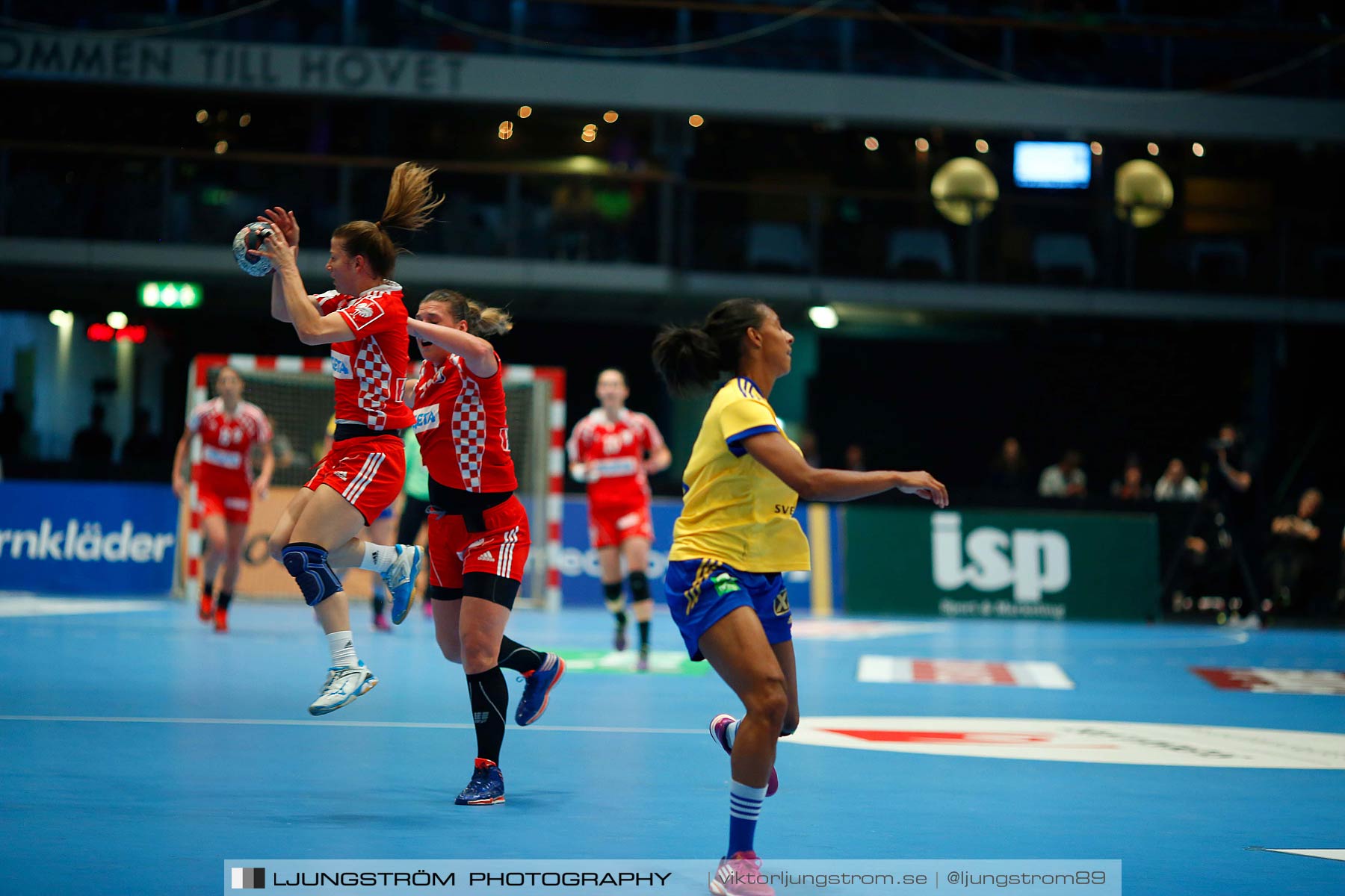 VM-kval Sverige-Kroatien 27-21,dam,Hovet,Stockholm,Sverige,Handboll,,2015,154474